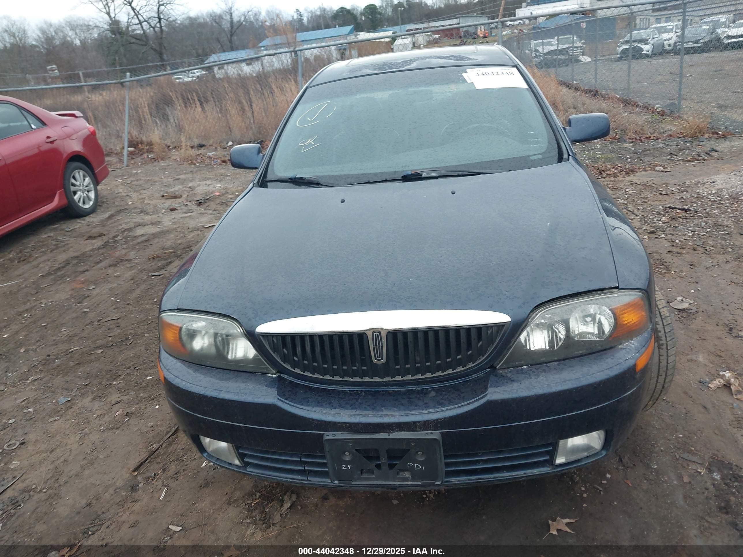 2001 Lincoln Ls V6 Auto/v6 Manual Dark Blue vin: 1LNHM86S81Y670781