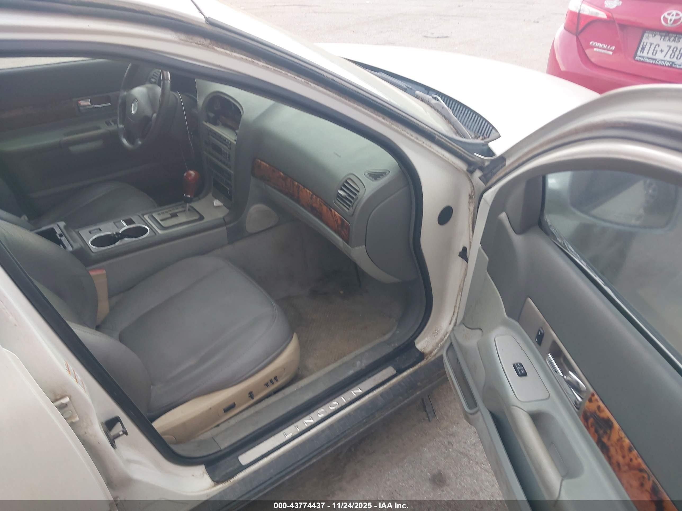 2003 Lincoln Ls V6 White vin: 1LNHM86S83Y669746