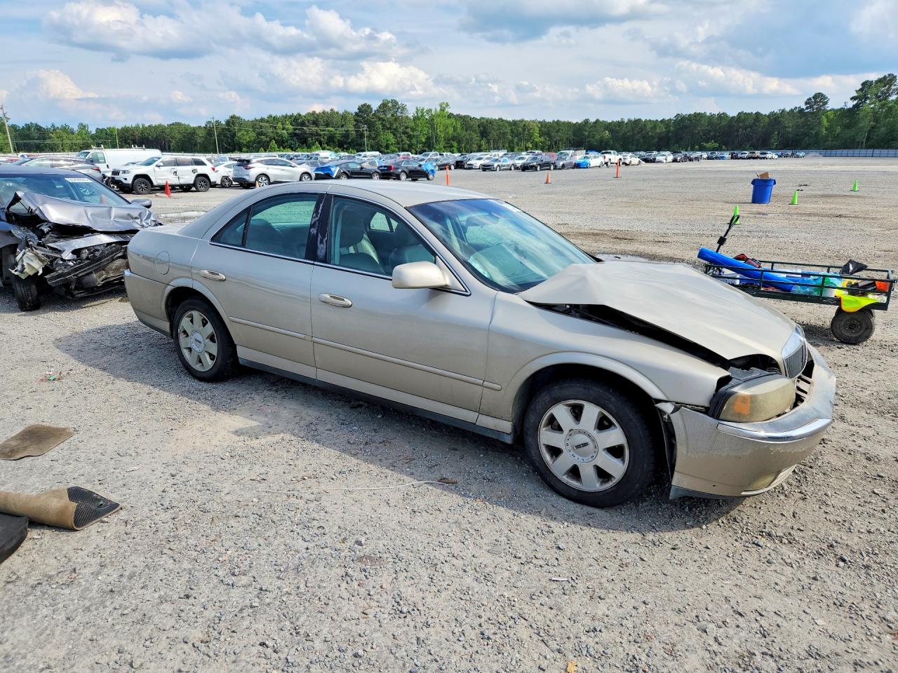 2004 Lincoln Ls Tan vin: 1LNHM86S84Y642239