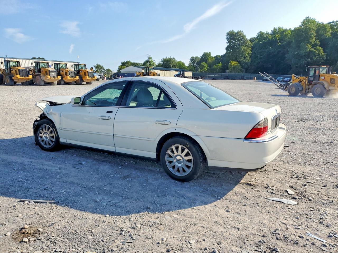 2004 Lincoln Ls White vin: 1LNHM86S84Y686127