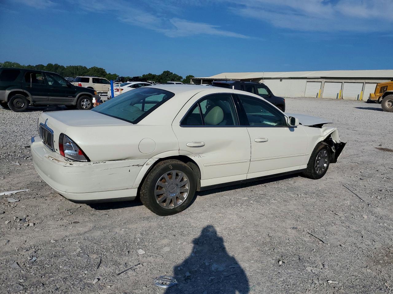 2004 Lincoln Ls White vin: 1LNHM86S84Y686127