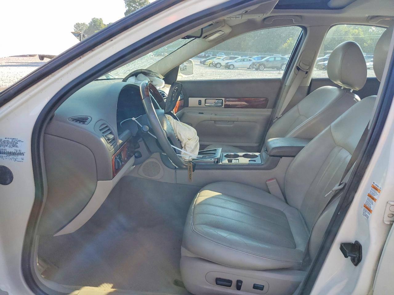 2004 Lincoln Ls White vin: 1LNHM86S84Y686127