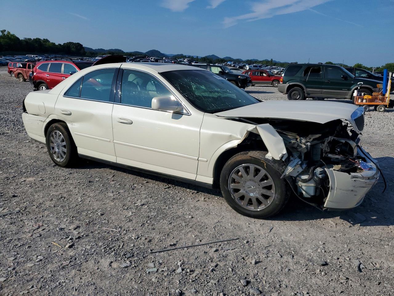 2004 Lincoln Ls White vin: 1LNHM86S84Y686127