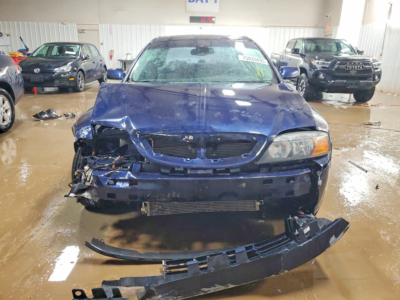 2001 Lincoln Ls Синий vin: 1LNHM86S91Y691767