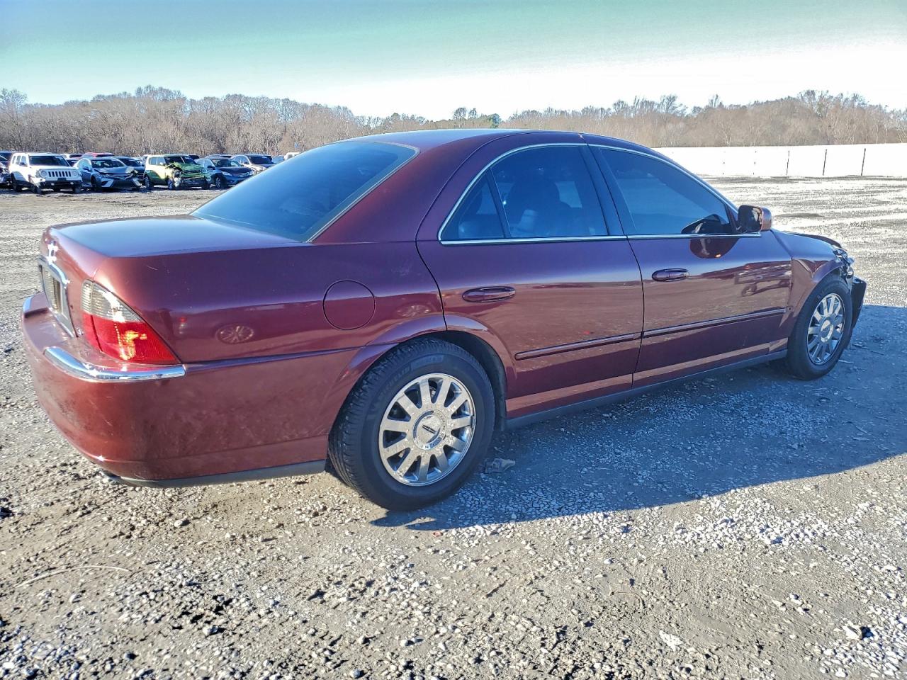 2003 Lincoln Ls Бордовый vin: 1LNHM86S93Y666340