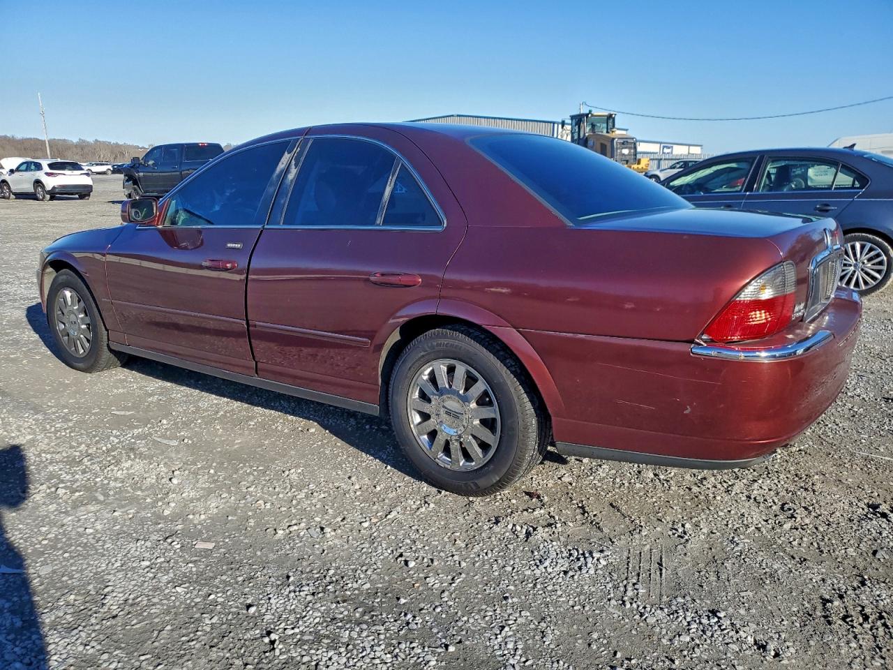 2003 Lincoln Ls Бордовый vin: 1LNHM86S93Y666340