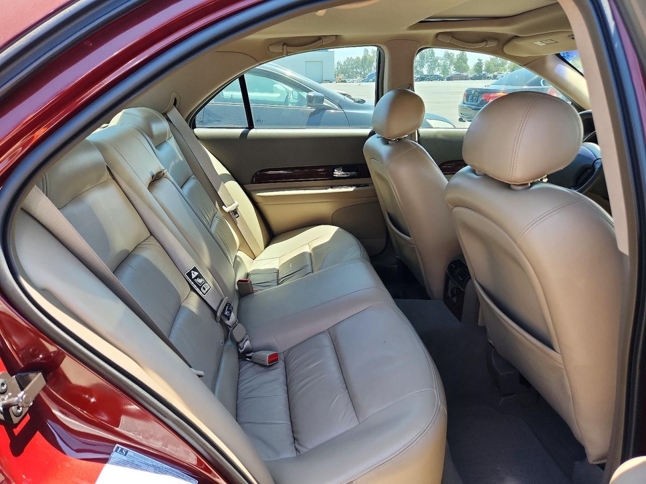 2001 Lincoln Ls Burgundy vin: 1LNHM87A01Y605364