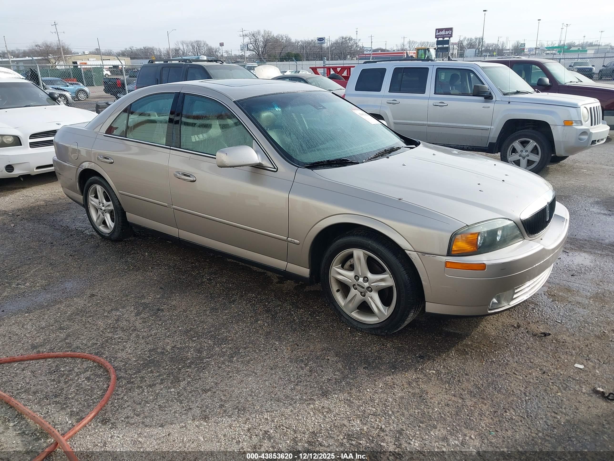 2001 Lincoln Ls V8 Auto Silver vin: 1LNHM87A01Y721292