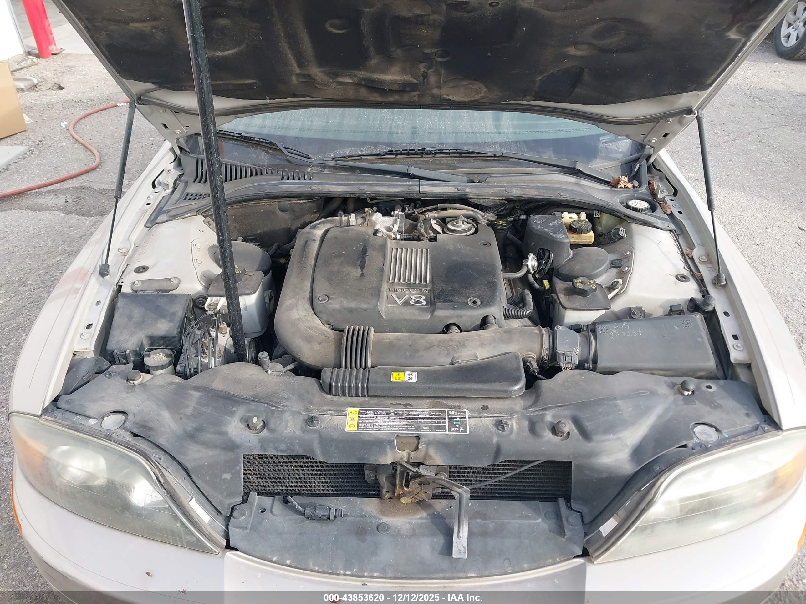 2001 Lincoln Ls V8 Auto Silver vin: 1LNHM87A01Y721292