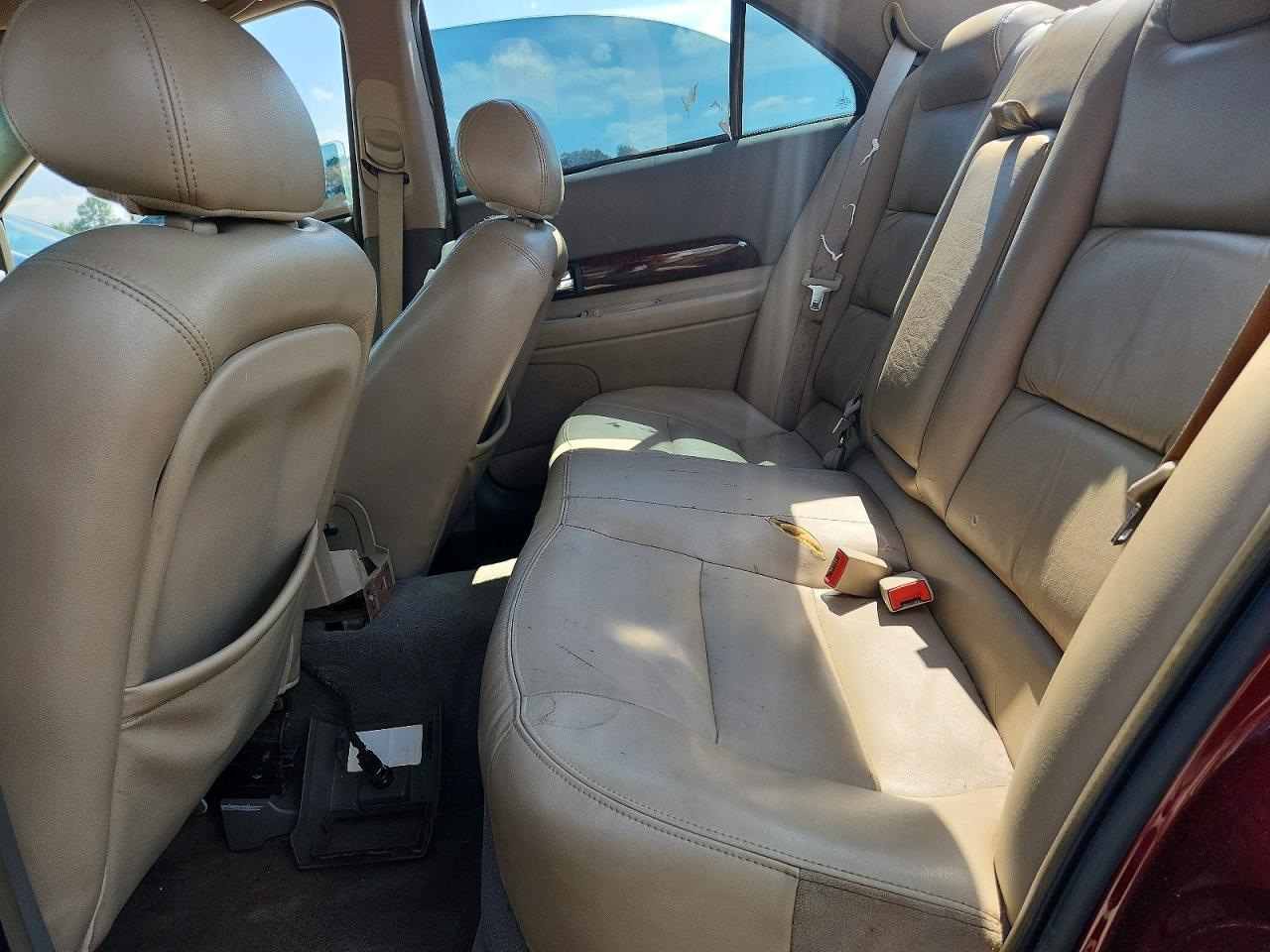 2002 Lincoln Ls Burgundy vin: 1LNHM87A02Y638916