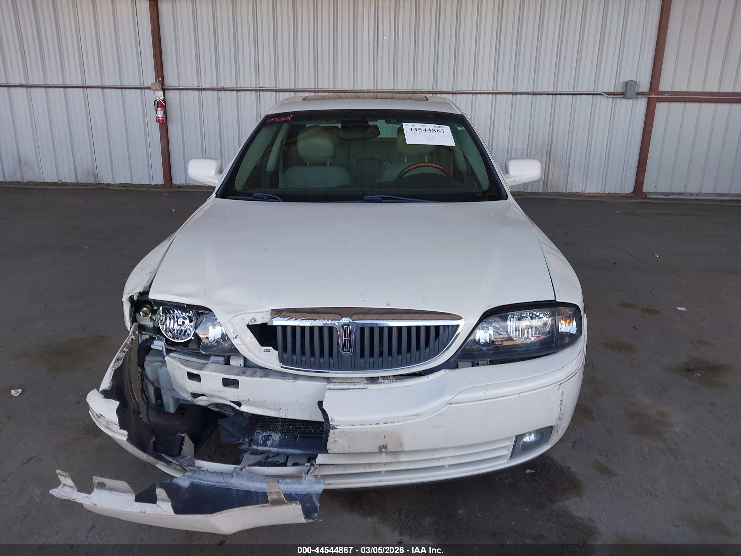 2003 Lincoln Ls V8 Белый vin: 1LNHM87A03Y698129