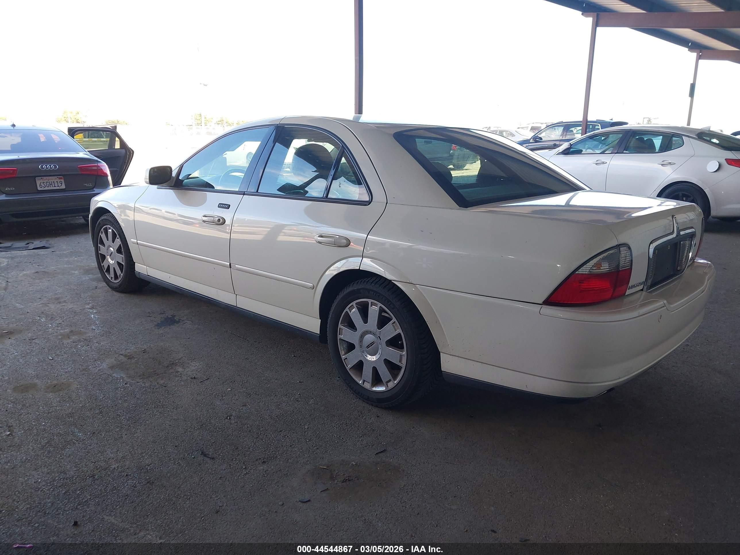 2003 Lincoln Ls V8 Белый vin: 1LNHM87A03Y698129