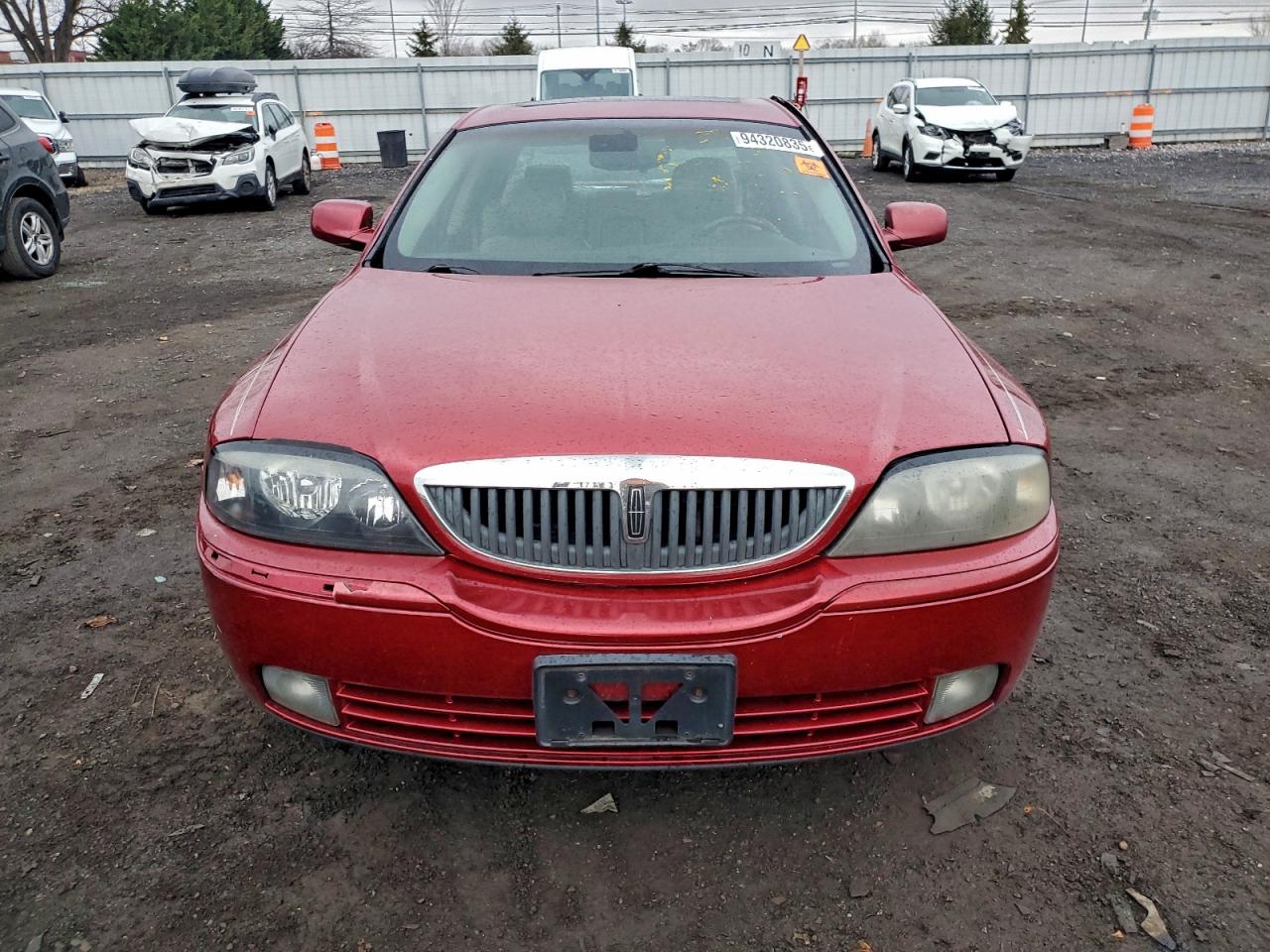 2003 Lincoln Ls Red vin: 1LNHM87A03Y701790