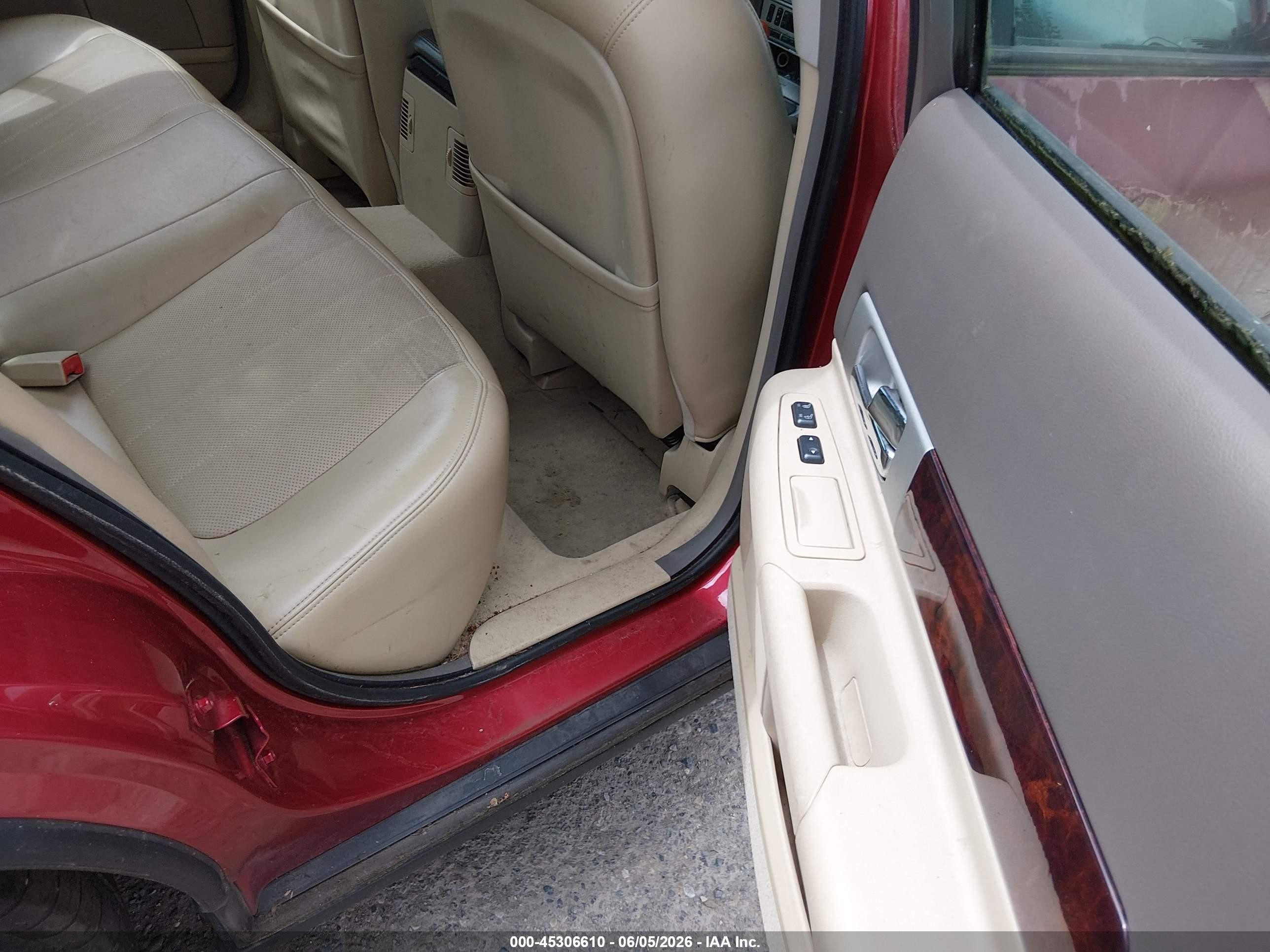 2005 Lincoln Ls V8 Burgundy vin: 1LNHM87A05Y612708
