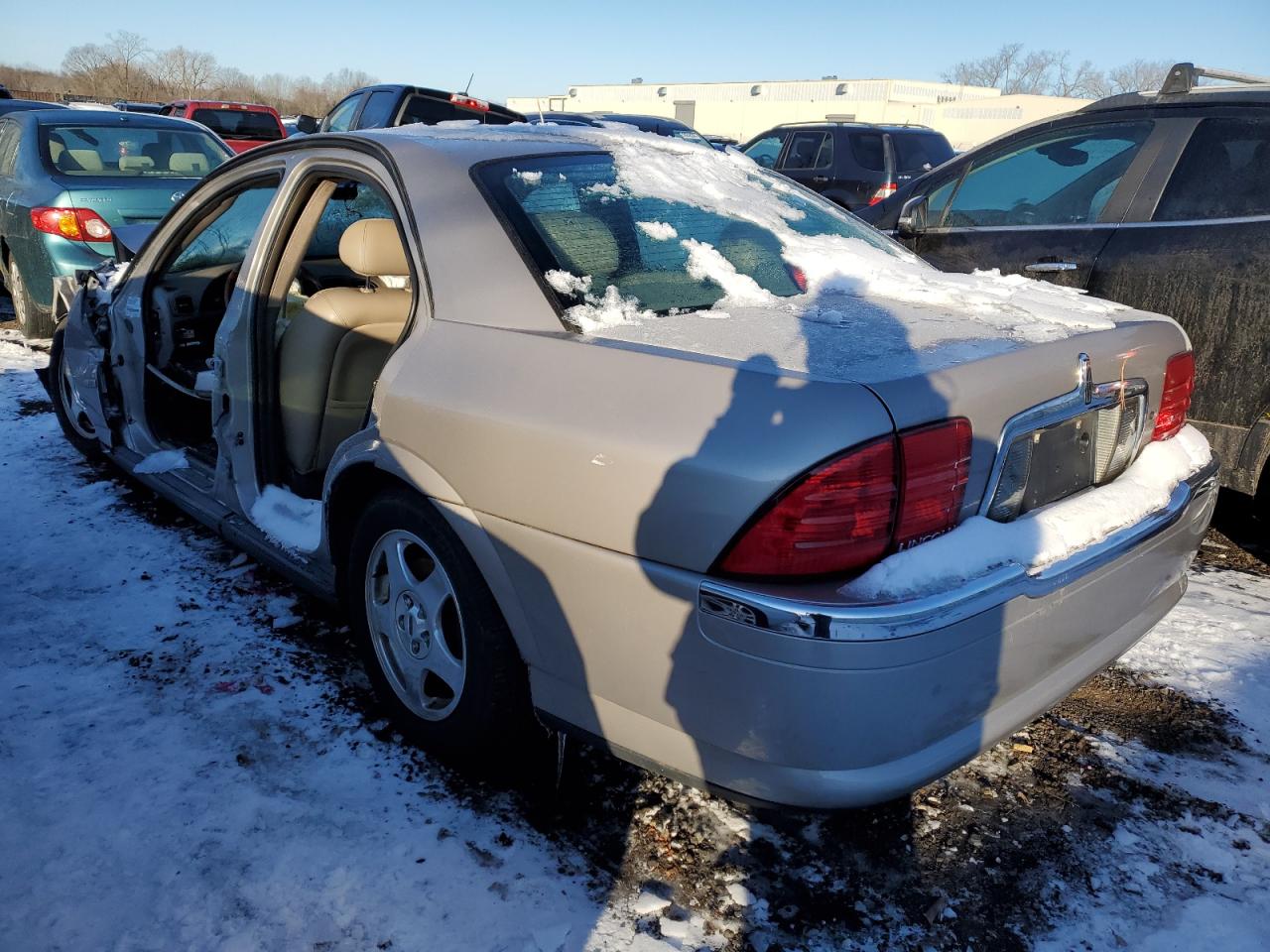 2000 Lincoln Ls Серый vin: 1LNHM87A0YY850496