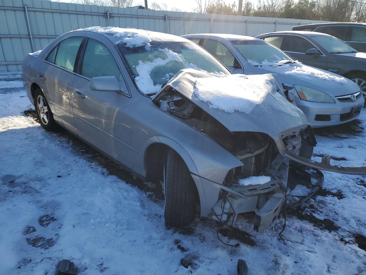 2000 Lincoln Ls Серый vin: 1LNHM87A0YY850496