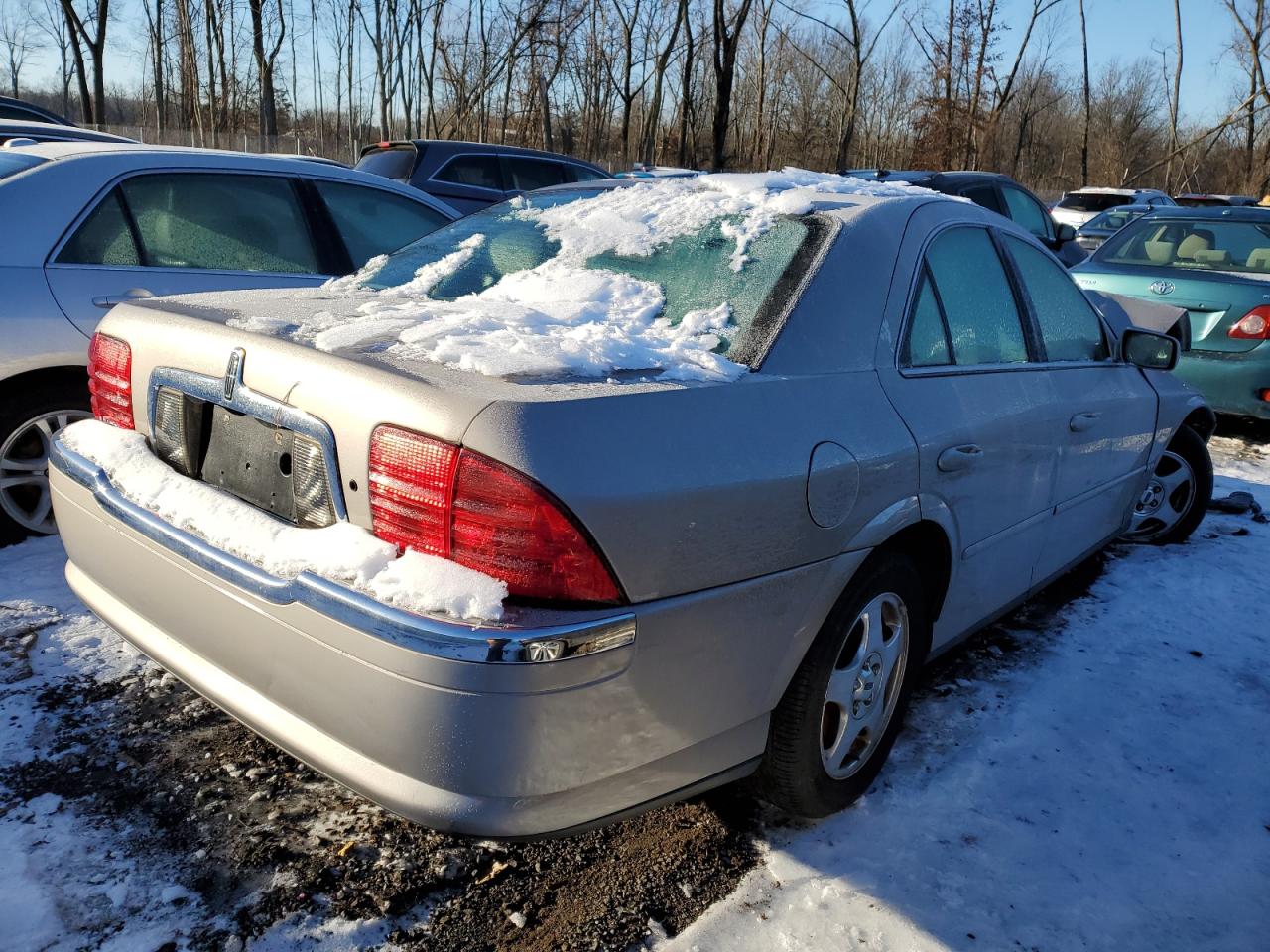 2000 Lincoln Ls Серый vin: 1LNHM87A0YY850496