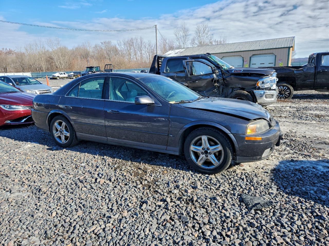 2001 Lincoln Ls Gray vin: 1LNHM87A11Y646652