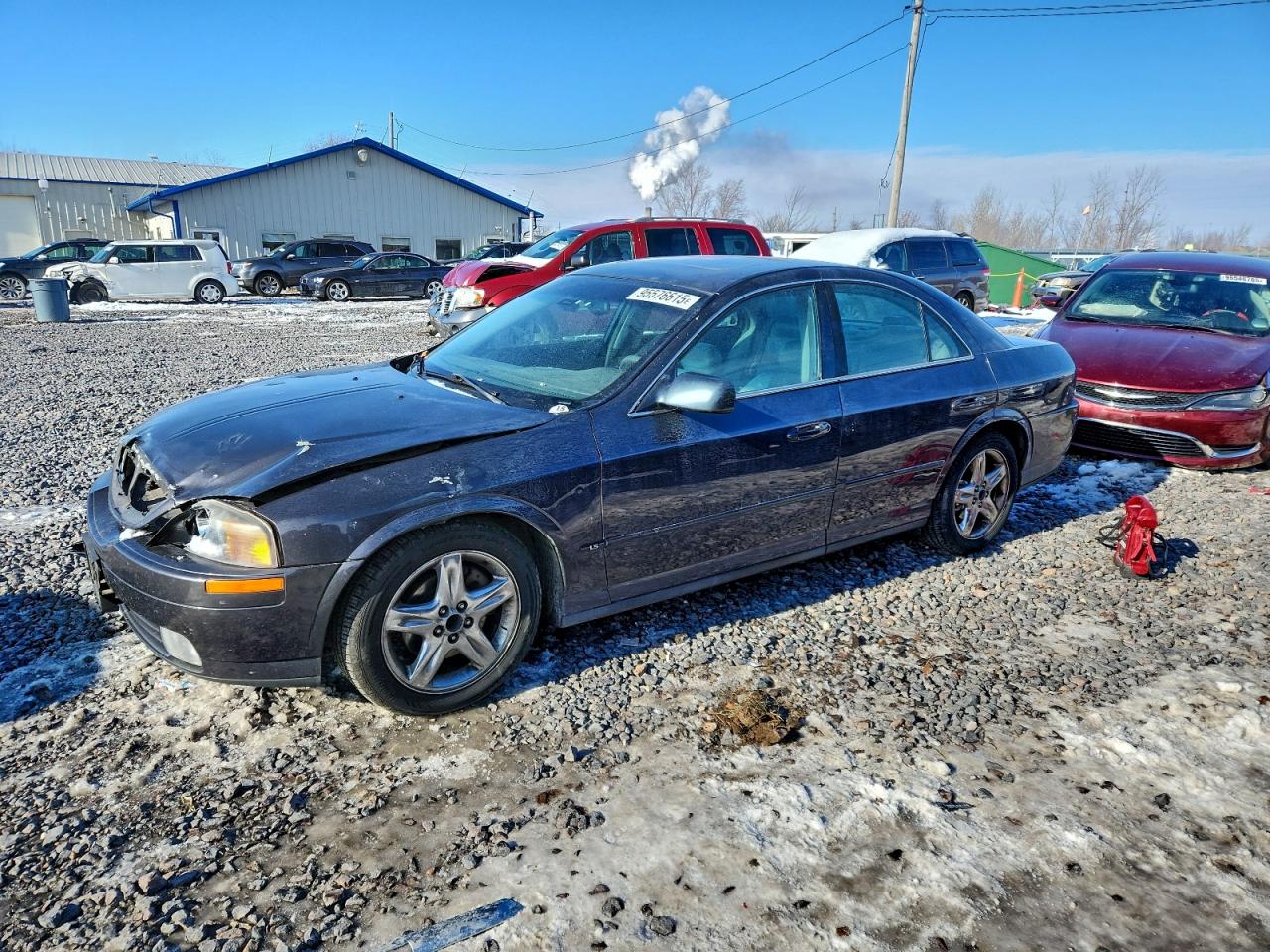 2001 Lincoln Ls Gray vin: 1LNHM87A11Y646652
