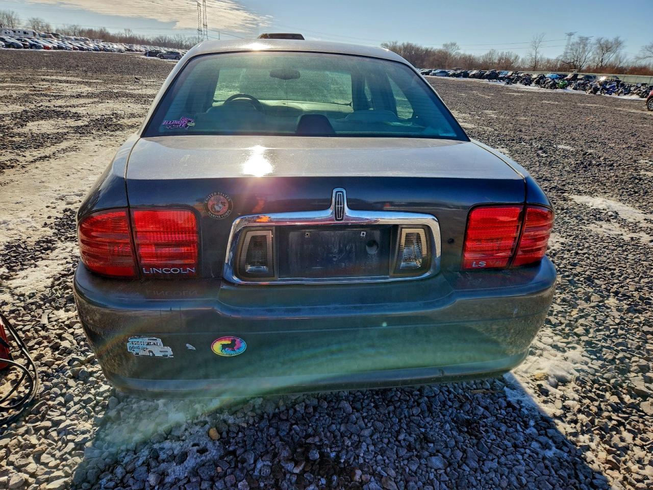 2001 Lincoln Ls Gray vin: 1LNHM87A11Y646652