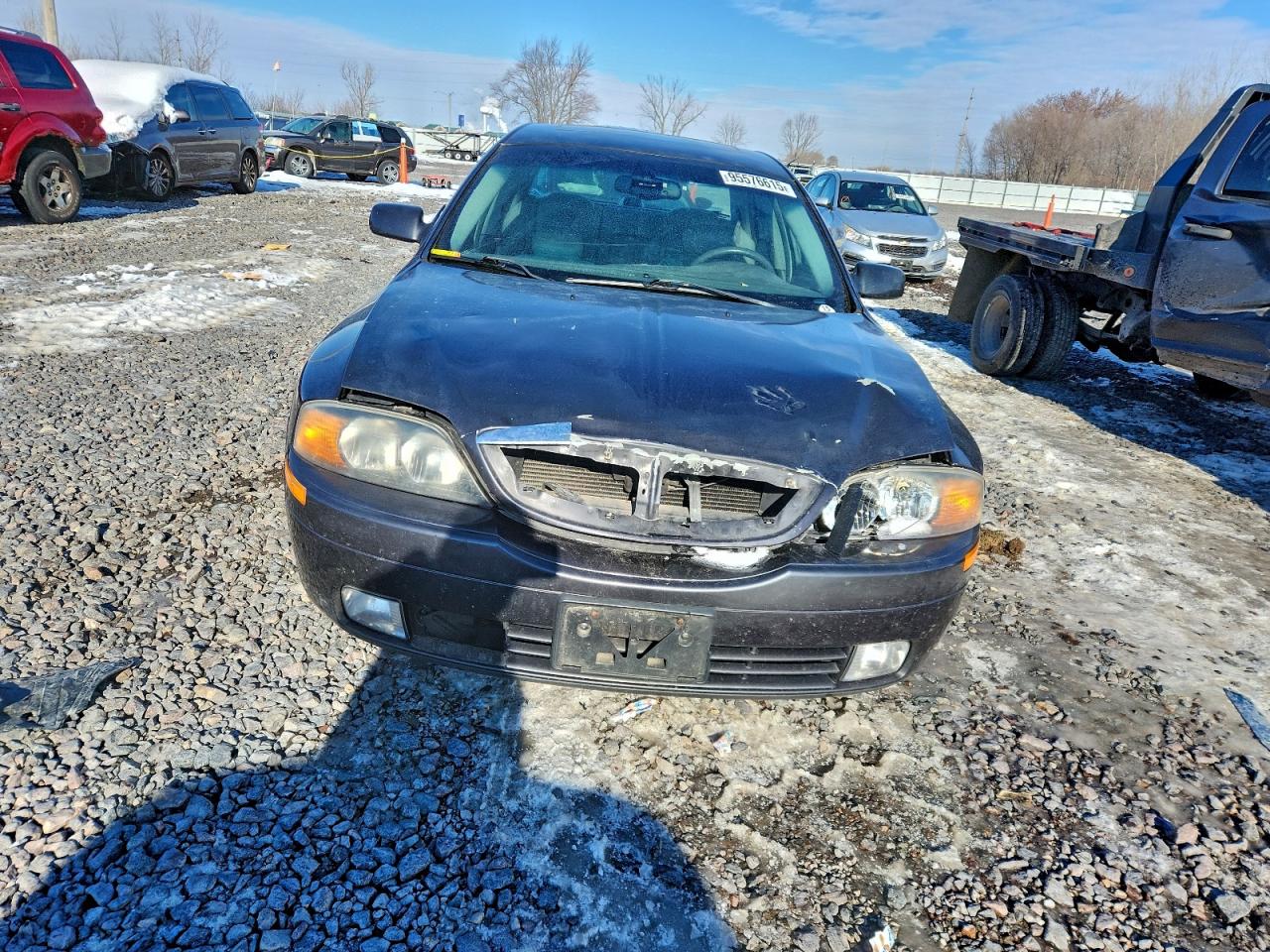 2001 Lincoln Ls Gray vin: 1LNHM87A11Y646652
