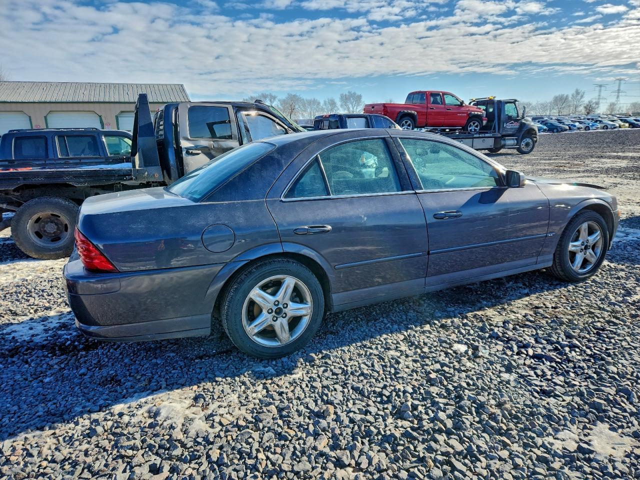2001 Lincoln Ls Gray vin: 1LNHM87A11Y646652