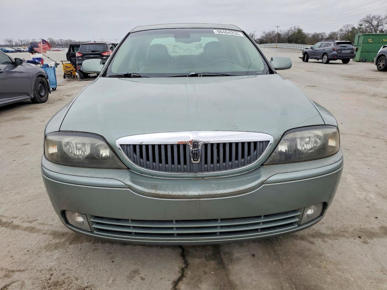 2003 Lincoln Ls Green vin: 1LNHM87A13Y656312