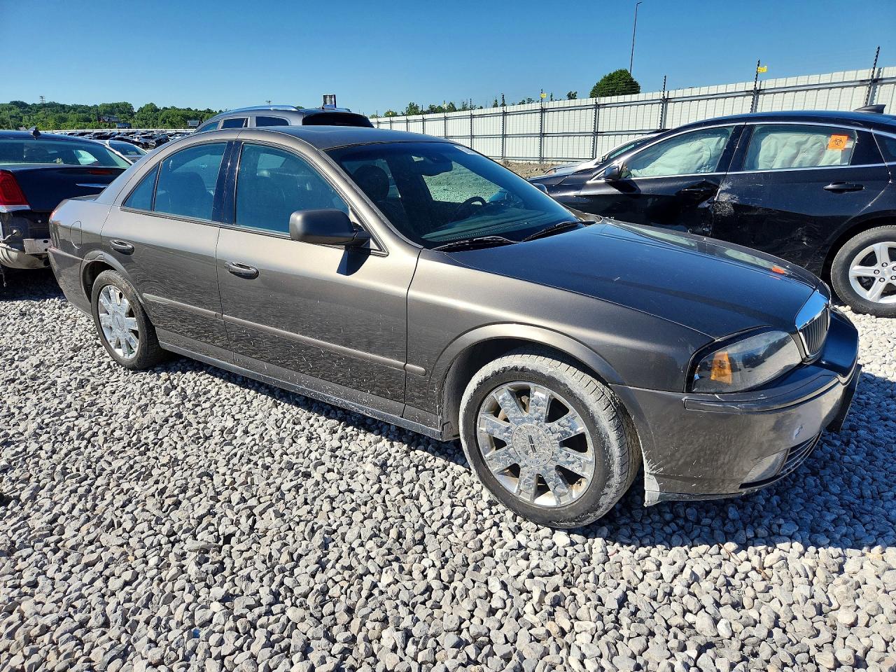2003 Lincoln Ls Gray vin: 1LNHM87A13Y702740