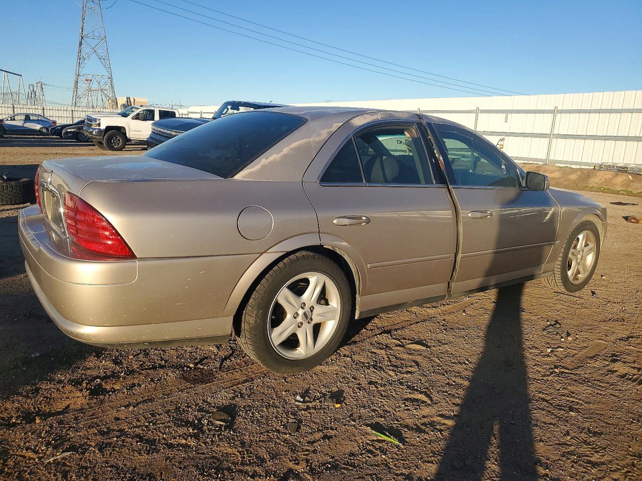 2001 Lincoln Ls Tan vin: 1LNHM87A21Y667798