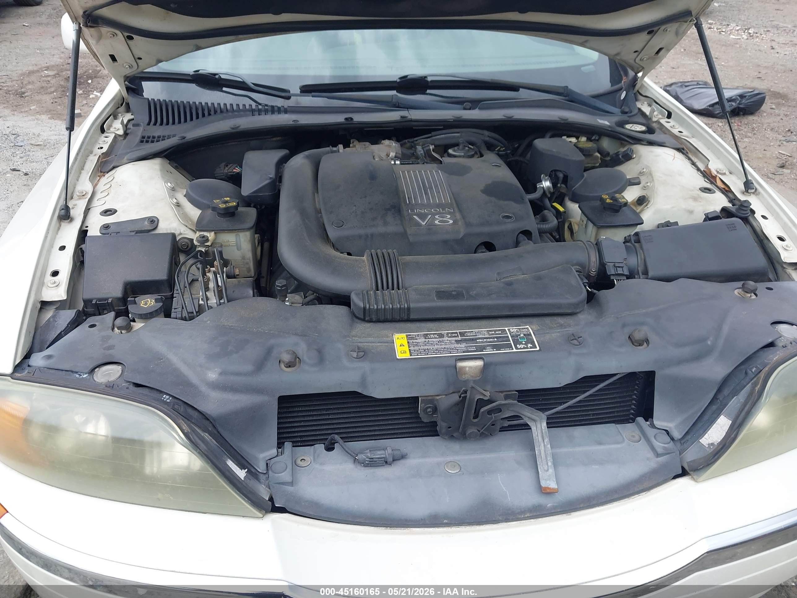 2002 Lincoln Ls V8 Auto Белый vin: 1LNHM87A22Y659878