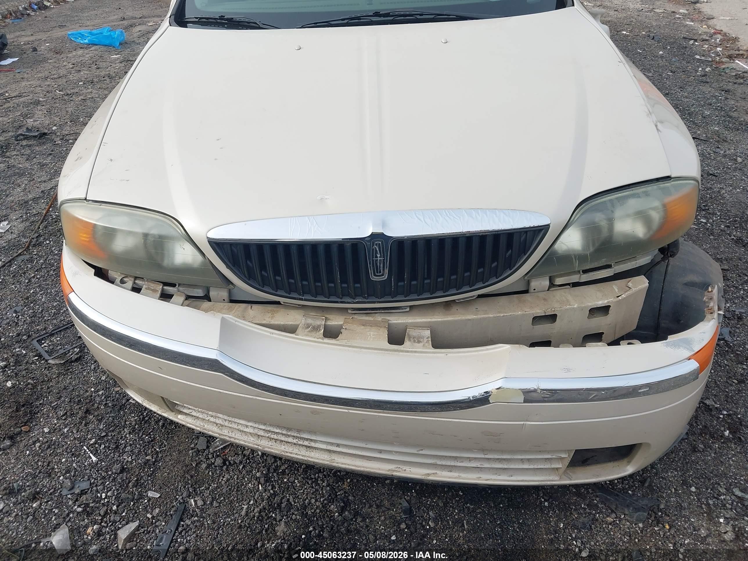 2002 Lincoln Ls V8 Auto Tan vin: 1LNHM87A22Y713311