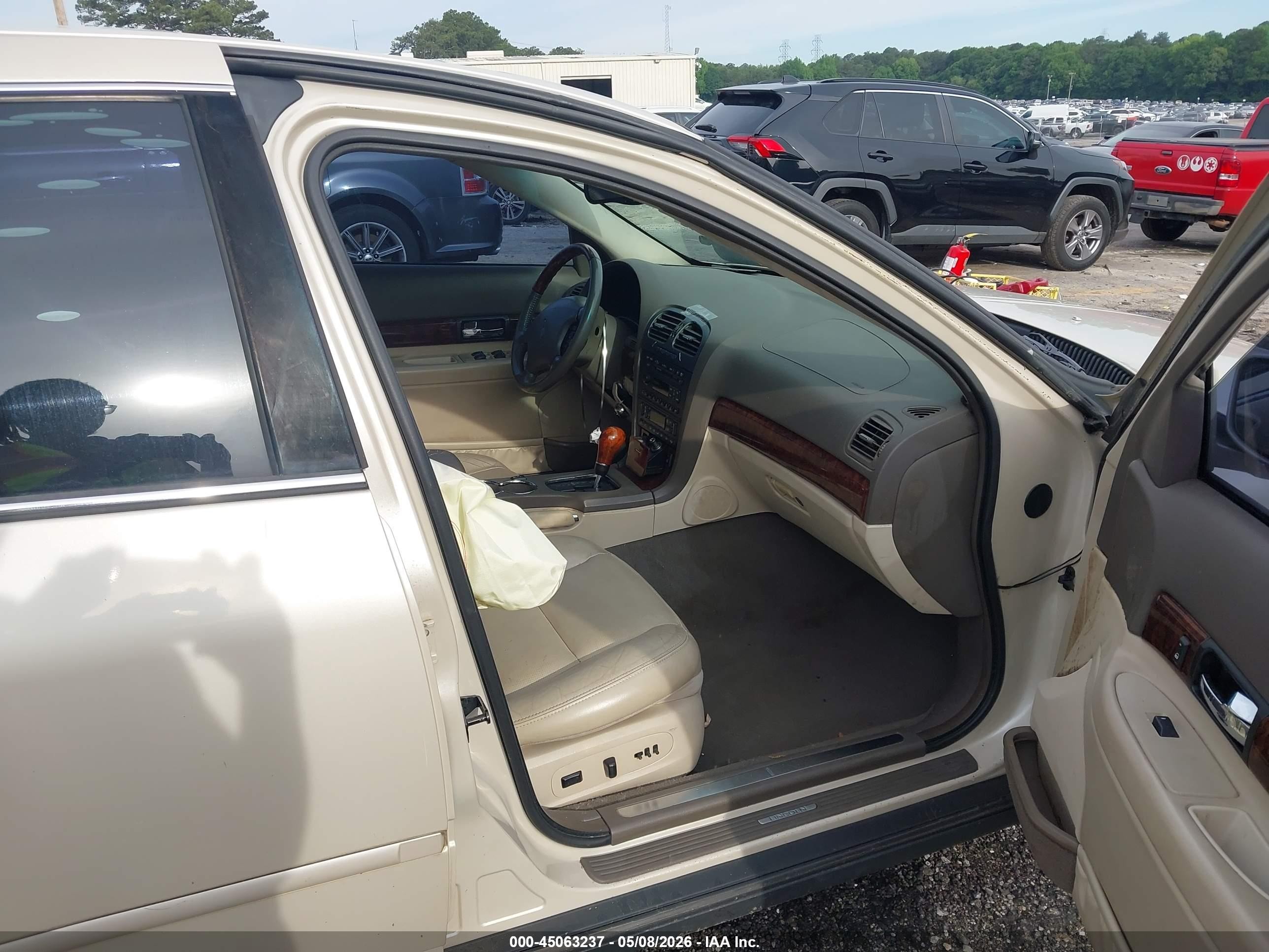 2002 Lincoln Ls V8 Auto Tan vin: 1LNHM87A22Y713311