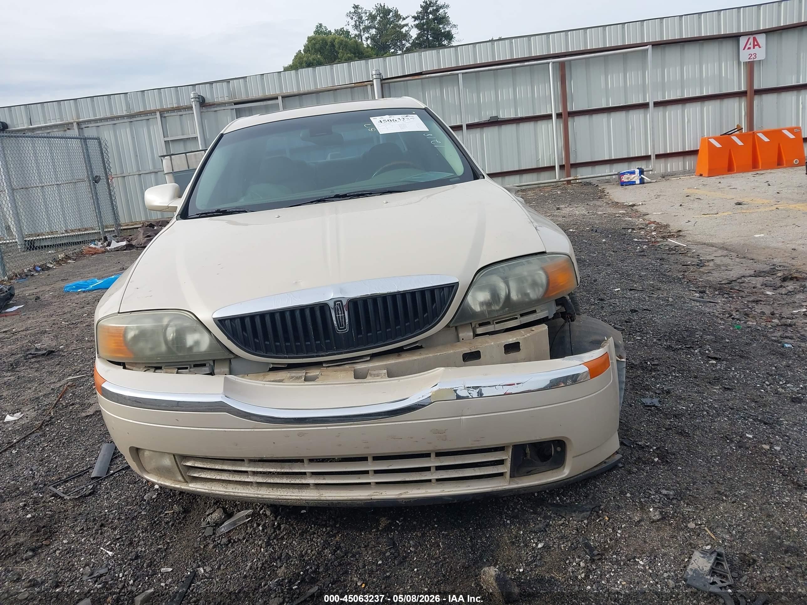 2002 Lincoln Ls V8 Auto Tan vin: 1LNHM87A22Y713311