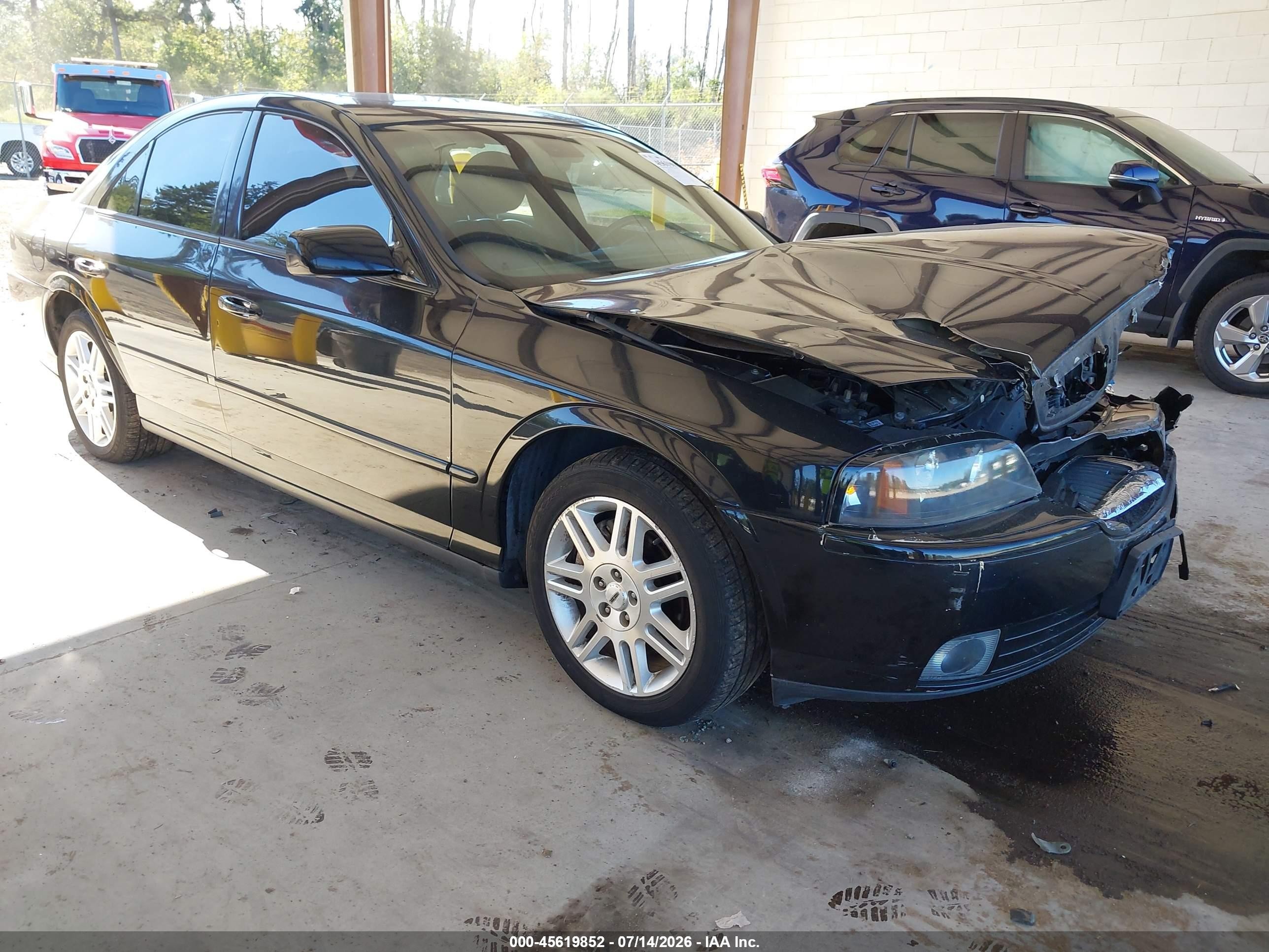 2003 Lincoln Ls V8 Black vin: 1LNHM87A23Y664919