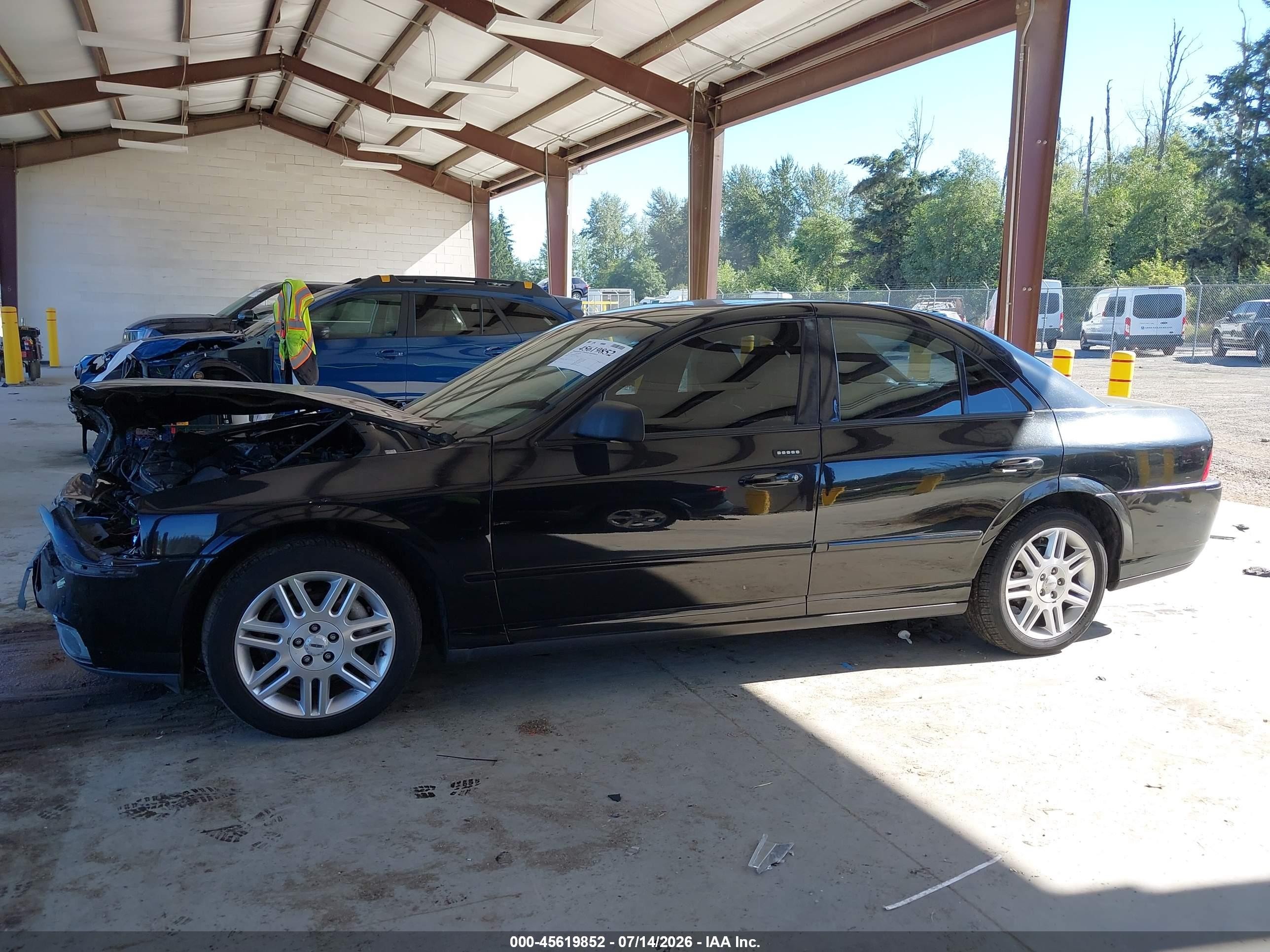 2003 Lincoln Ls V8 Black vin: 1LNHM87A23Y664919