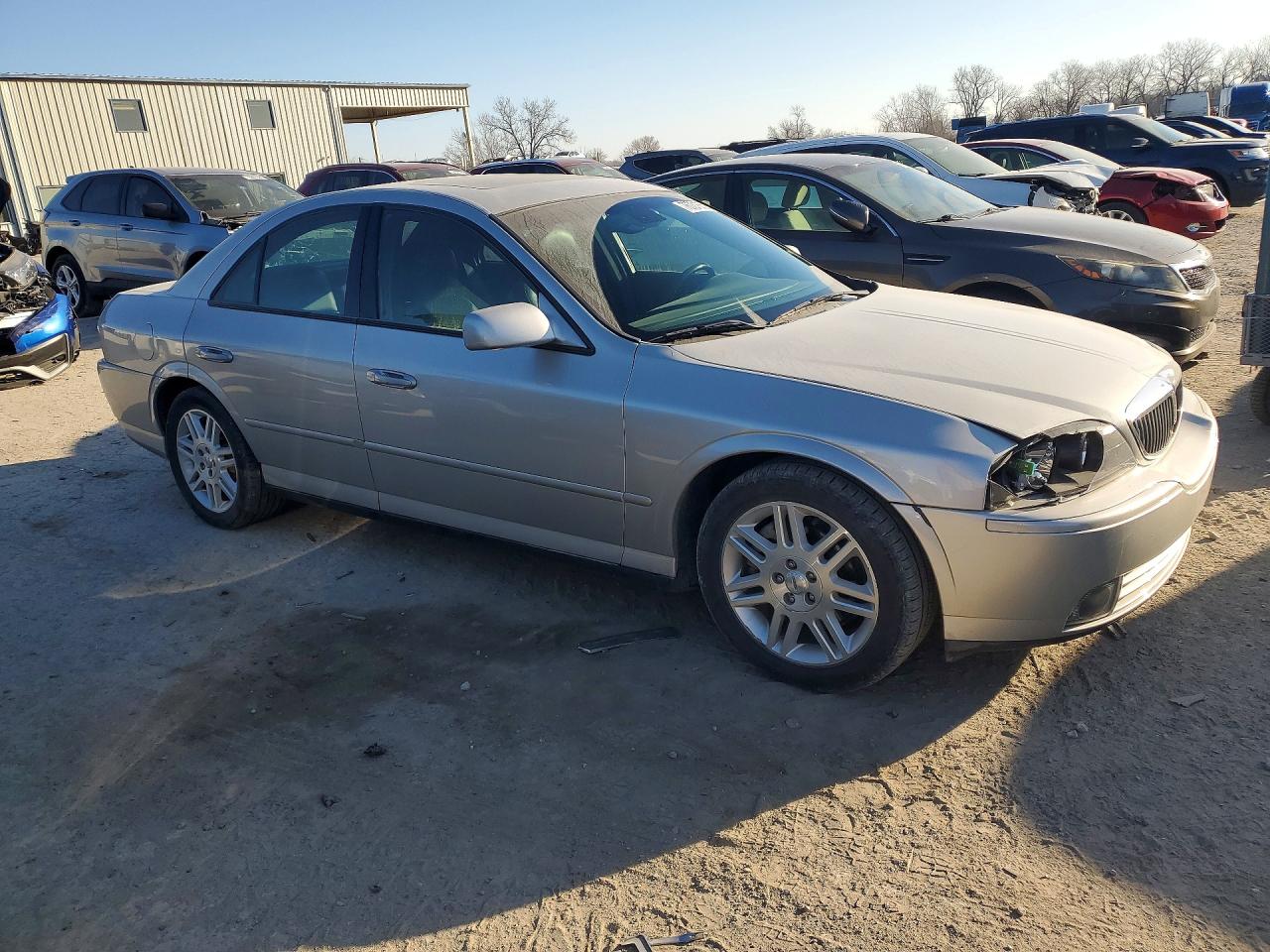 2003 Lincoln Ls Silver vin: 1LNHM87A33Y646753