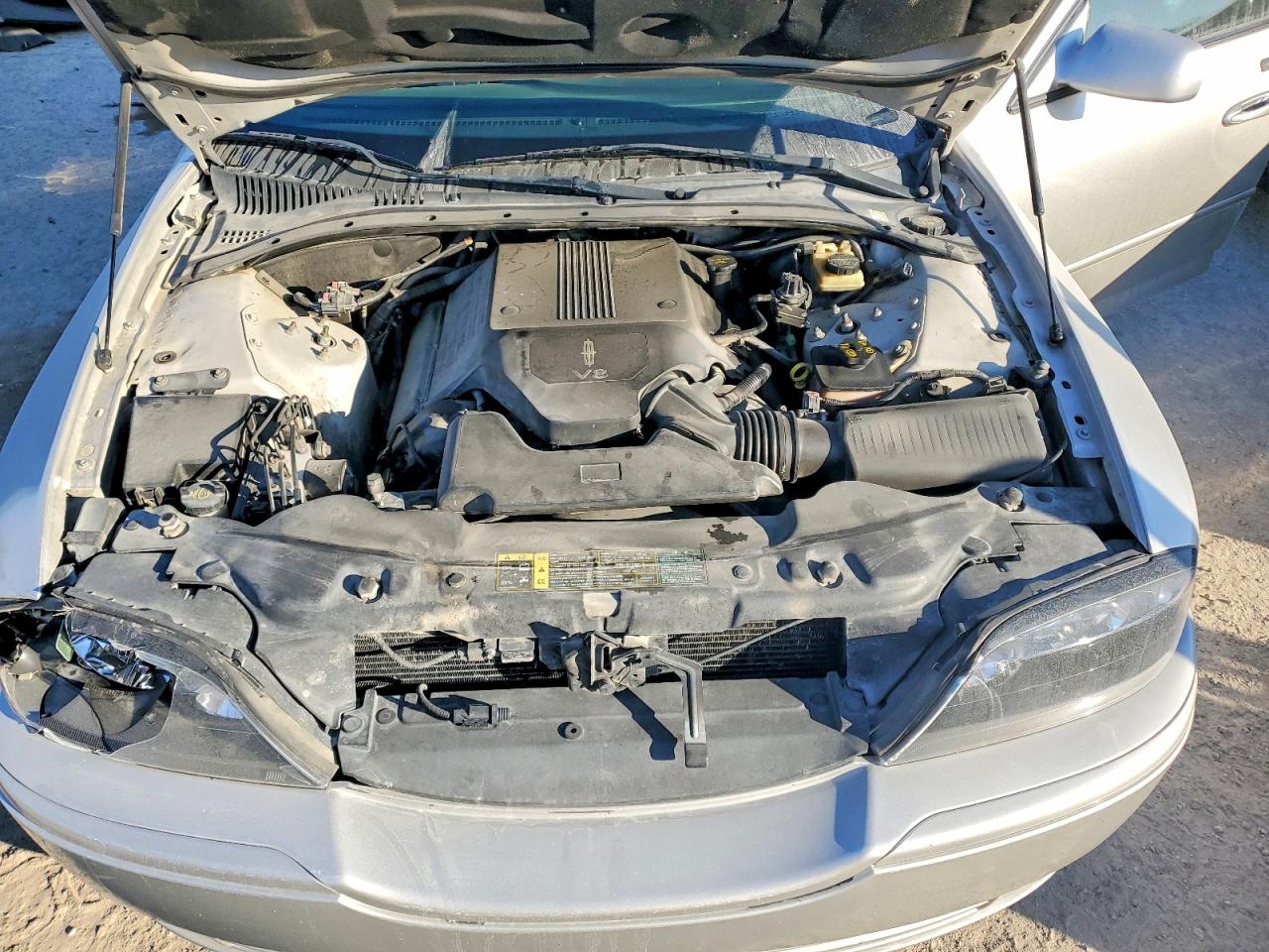 2003 Lincoln Ls Silver vin: 1LNHM87A33Y646753