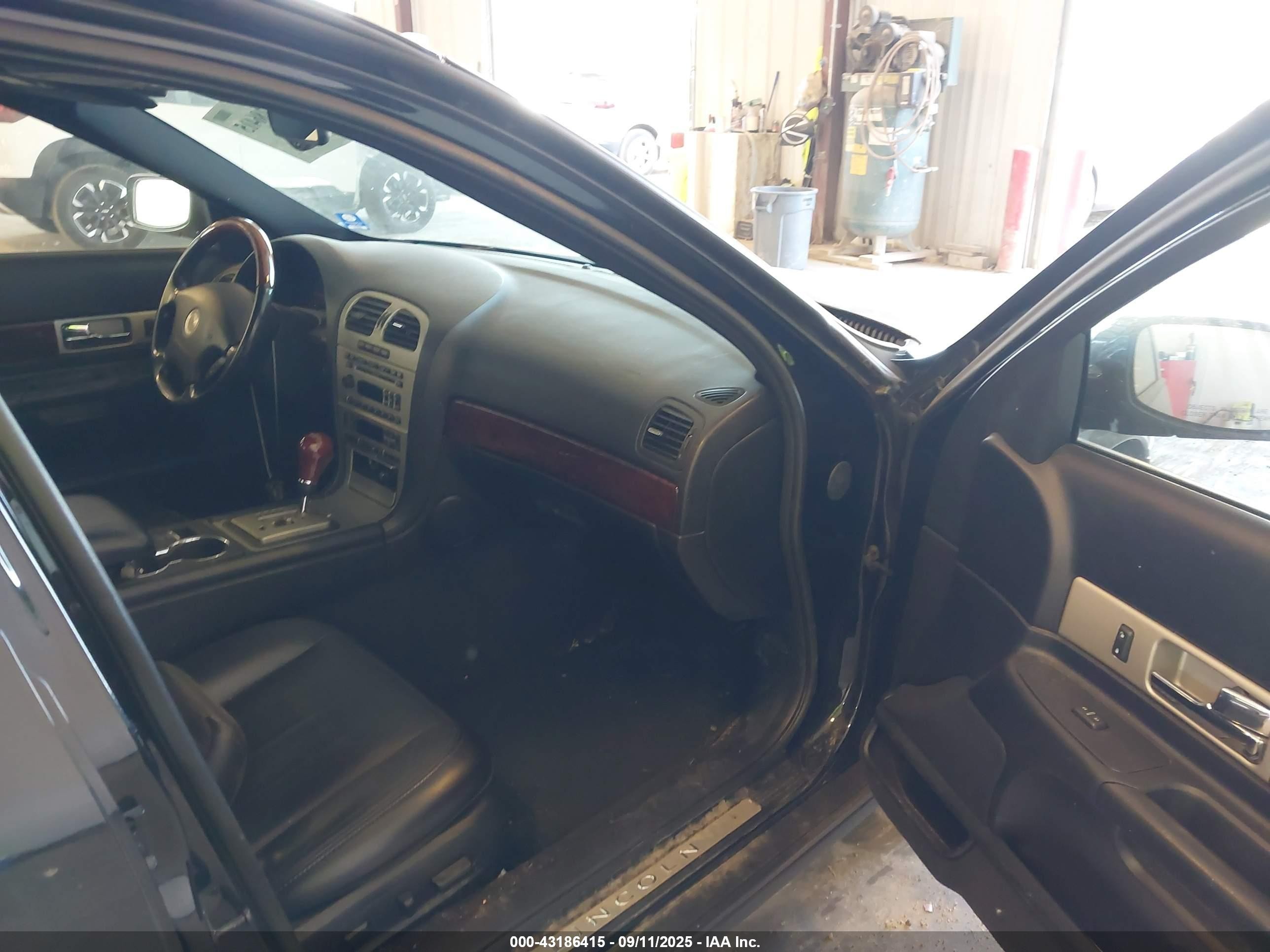 2003 Lincoln Ls V8 Black vin: 1LNHM87A33Y680417