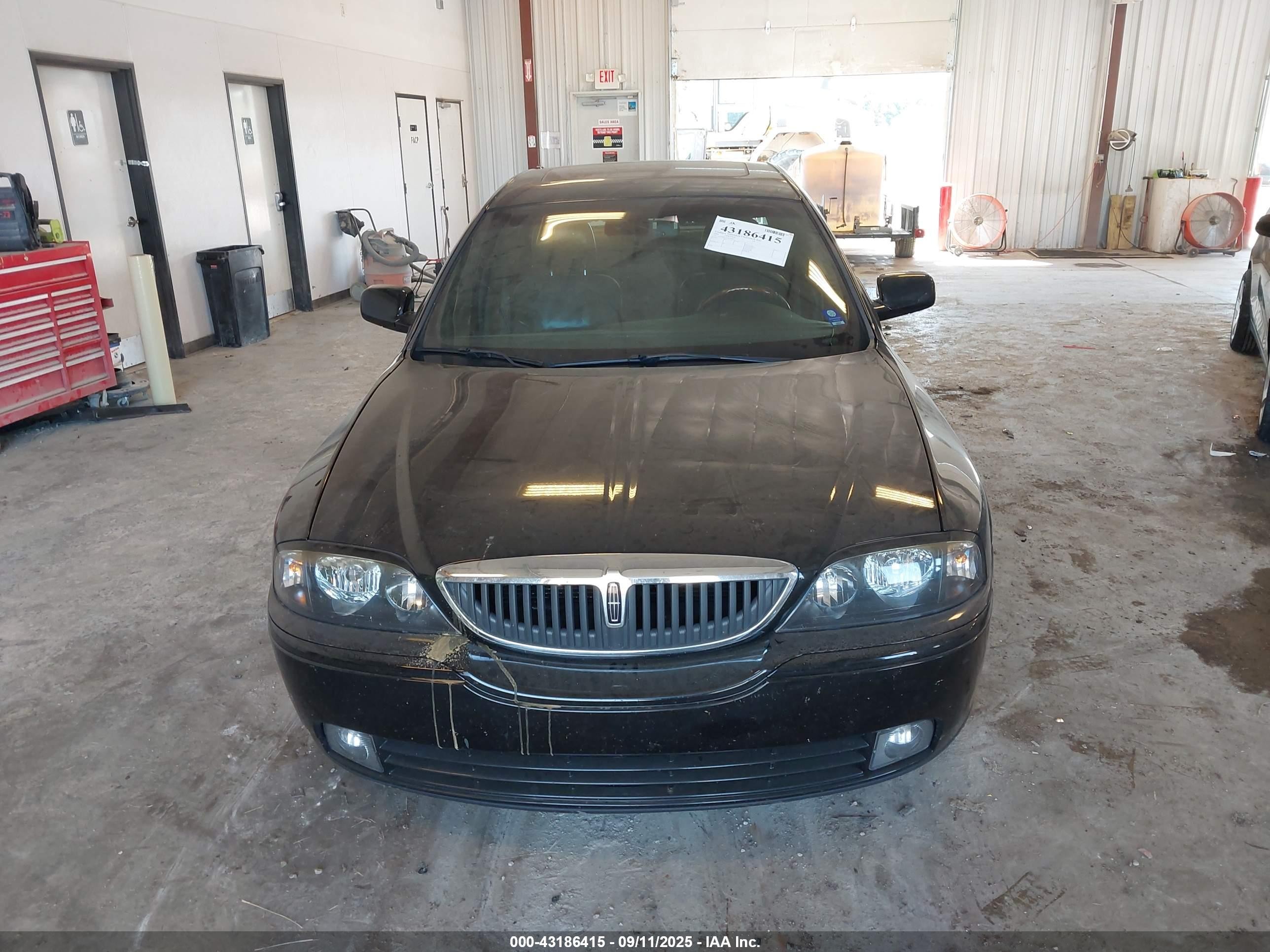 2003 Lincoln Ls V8 Black vin: 1LNHM87A33Y680417