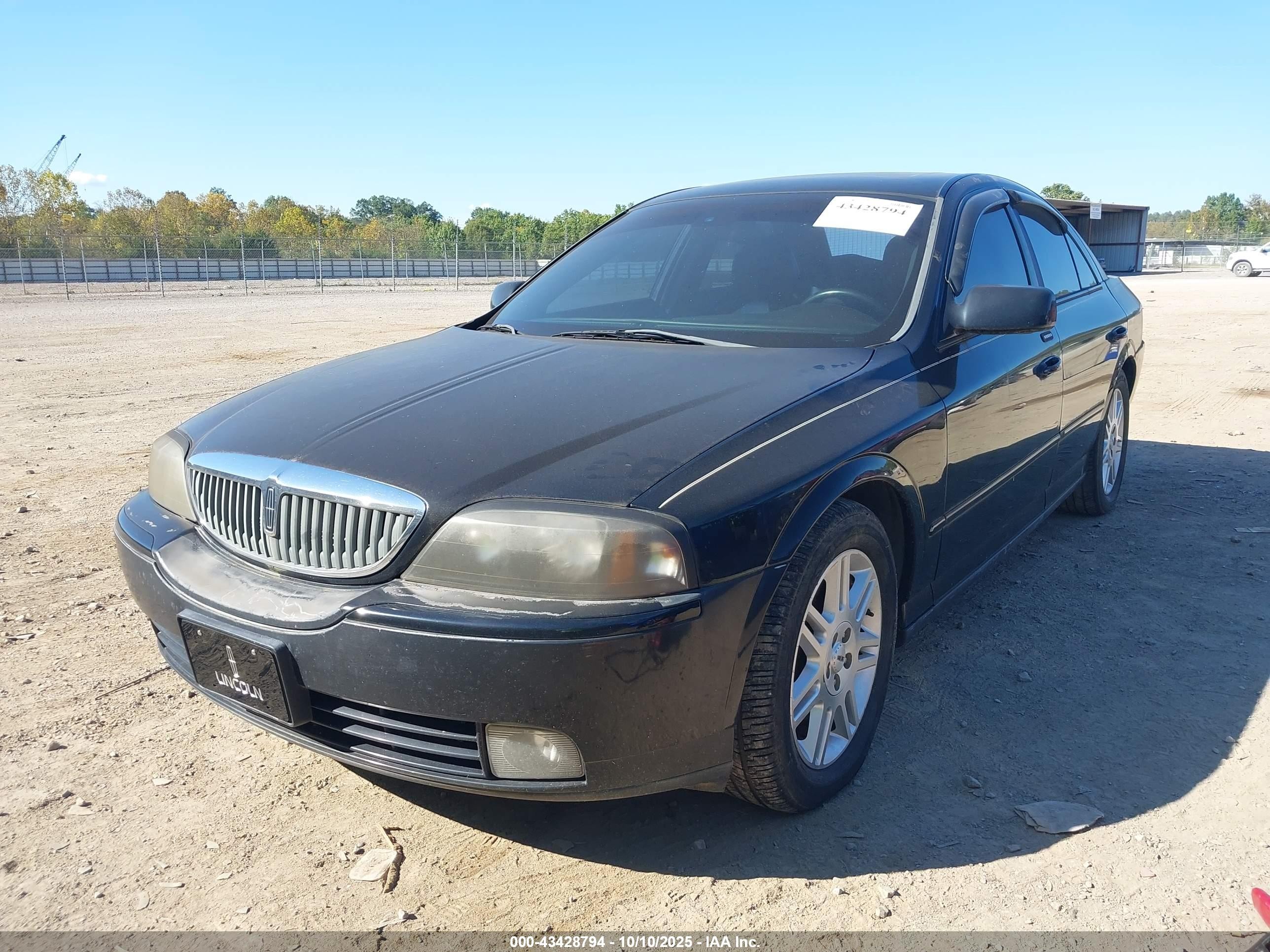 2003 Lincoln Ls V8 Черный vin: 1LNHM87A33Y680837