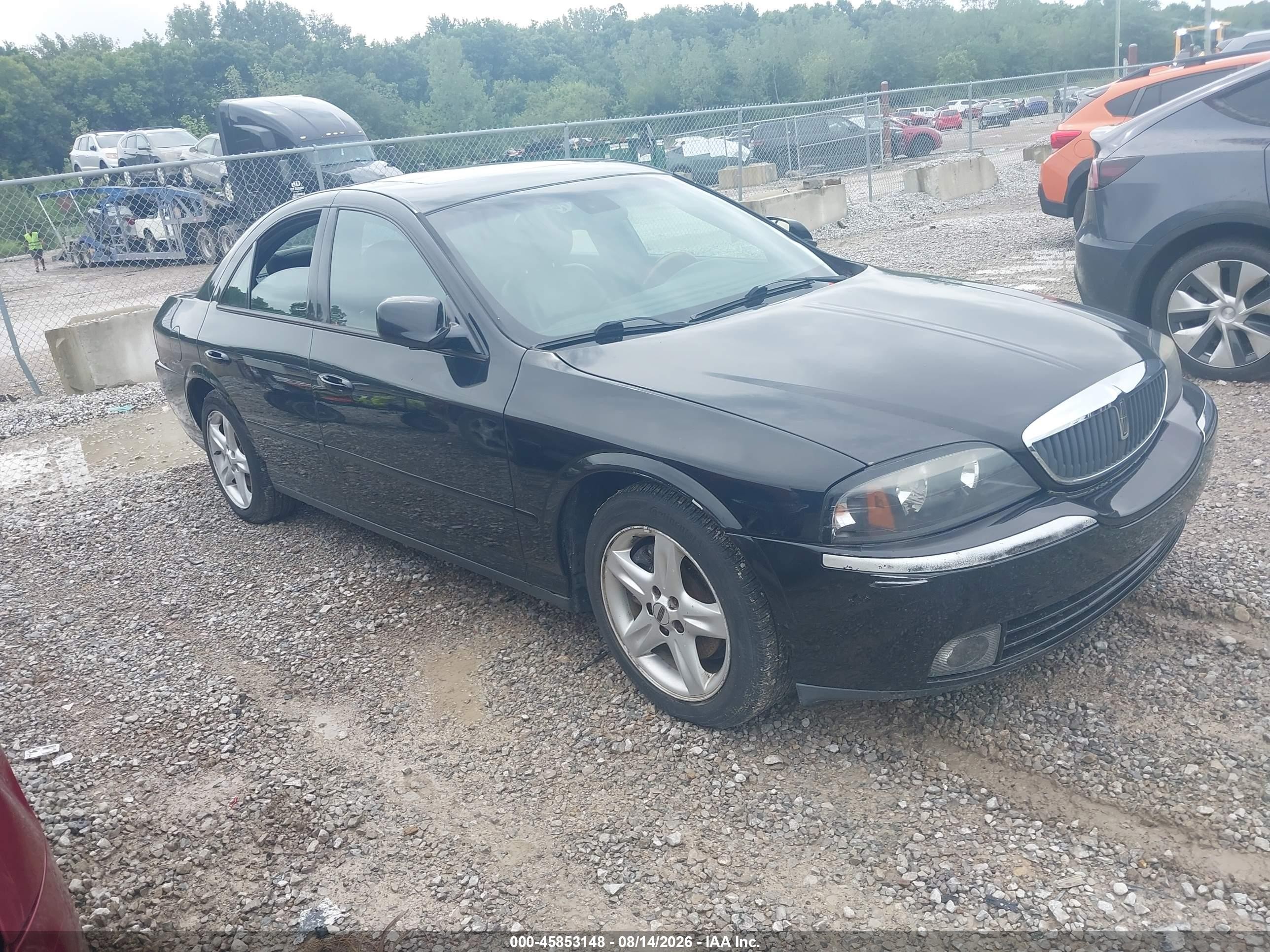 2004 Lincoln Ls V8 Black vin: 1LNHM87A34Y602611