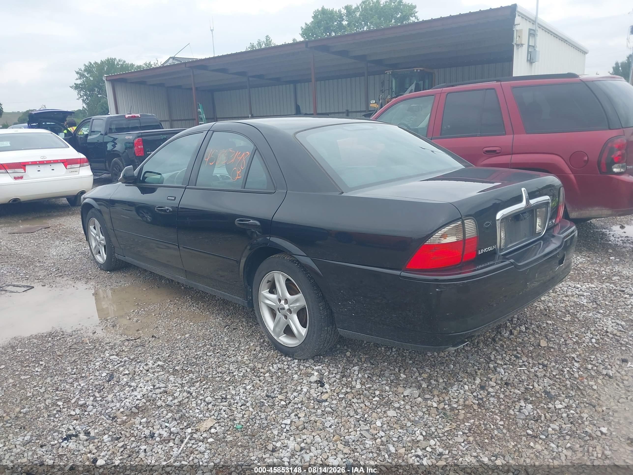 2004 Lincoln Ls V8 Black vin: 1LNHM87A34Y602611