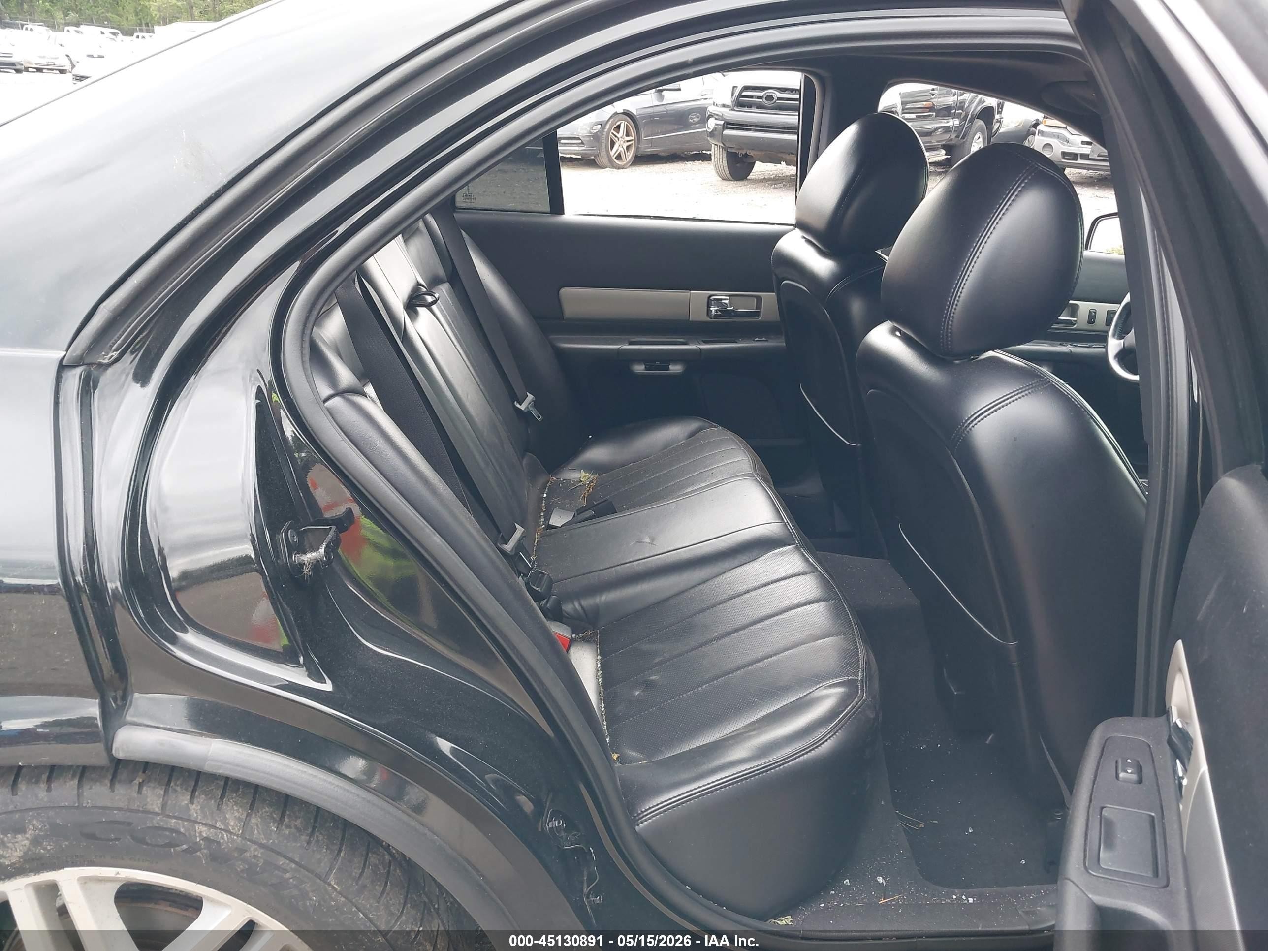 2005 Lincoln Ls V8 Black vin: 1LNHM87A35Y659327