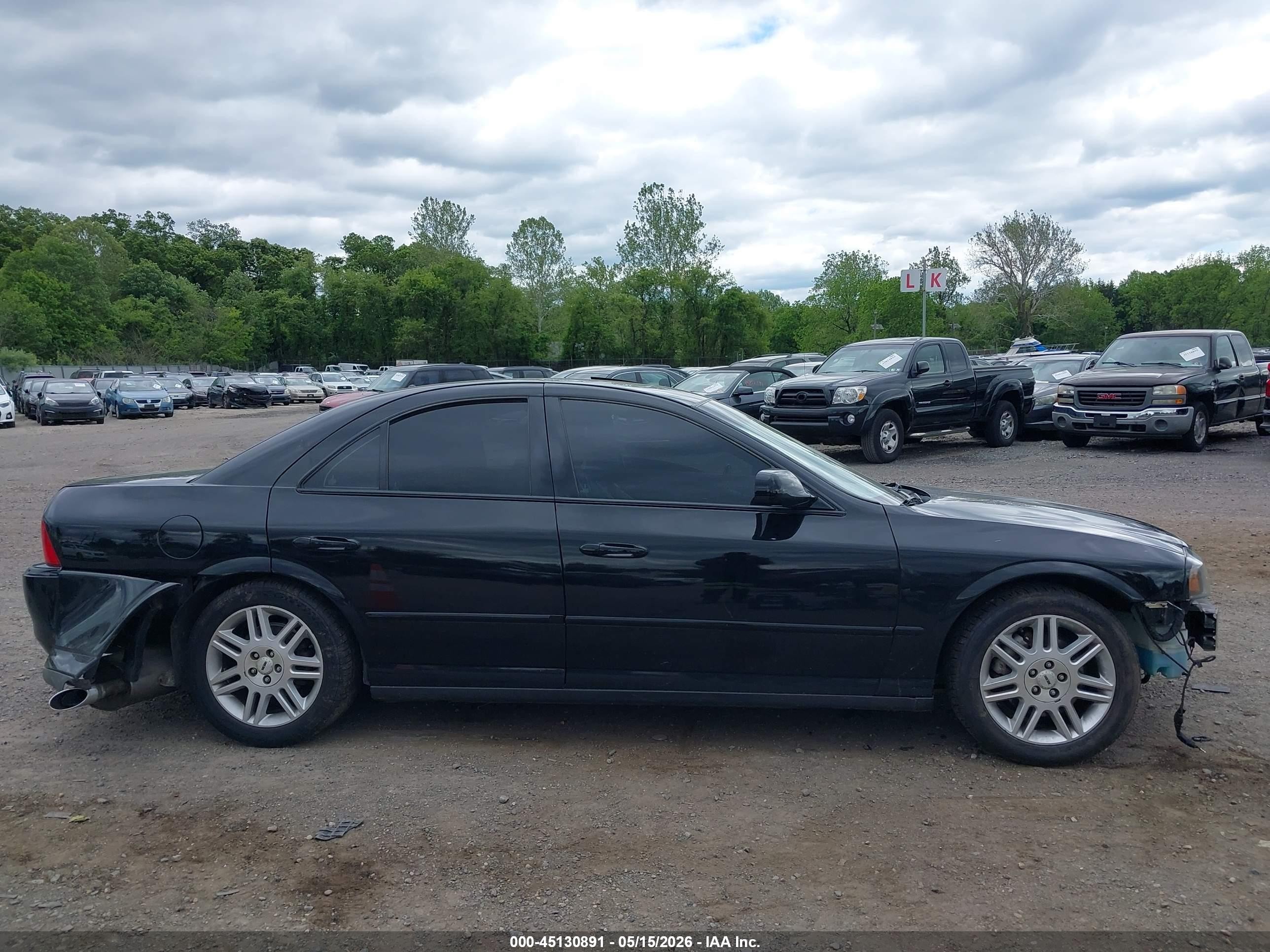2005 Lincoln Ls V8 Black vin: 1LNHM87A35Y659327