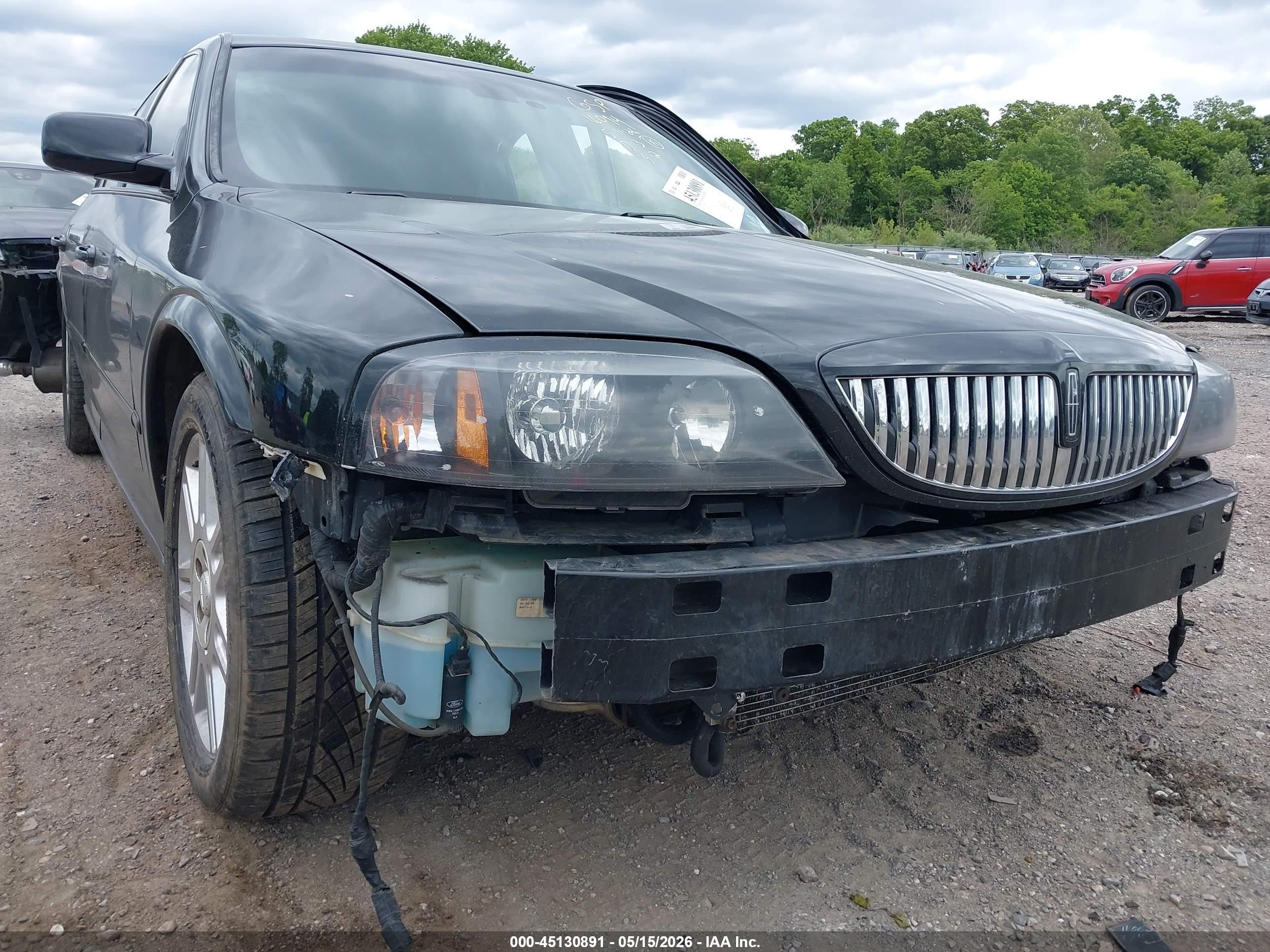 2005 Lincoln Ls V8 Black vin: 1LNHM87A35Y659327