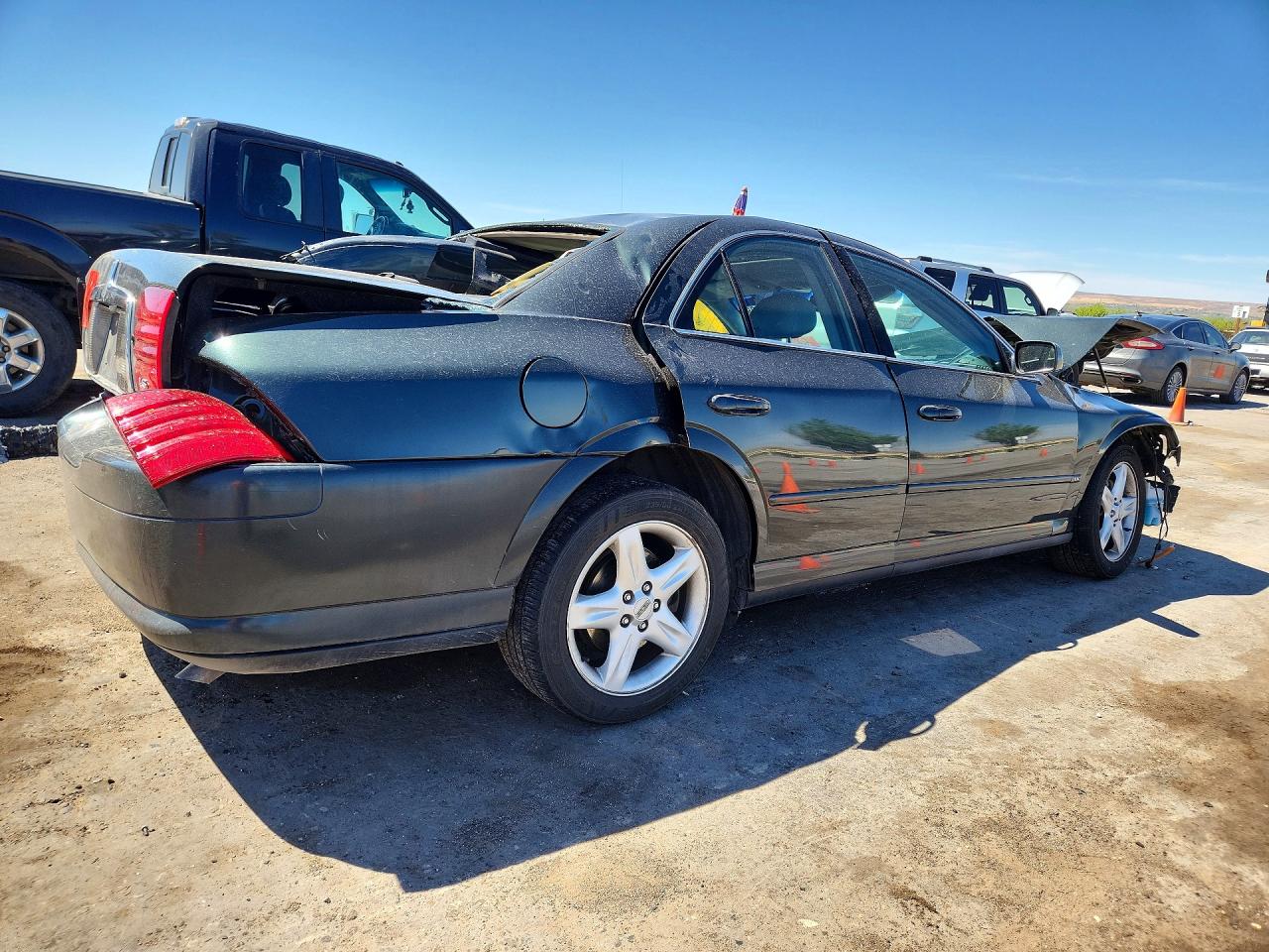2000 Lincoln Ls Green vin: 1LNHM87A3YY822515