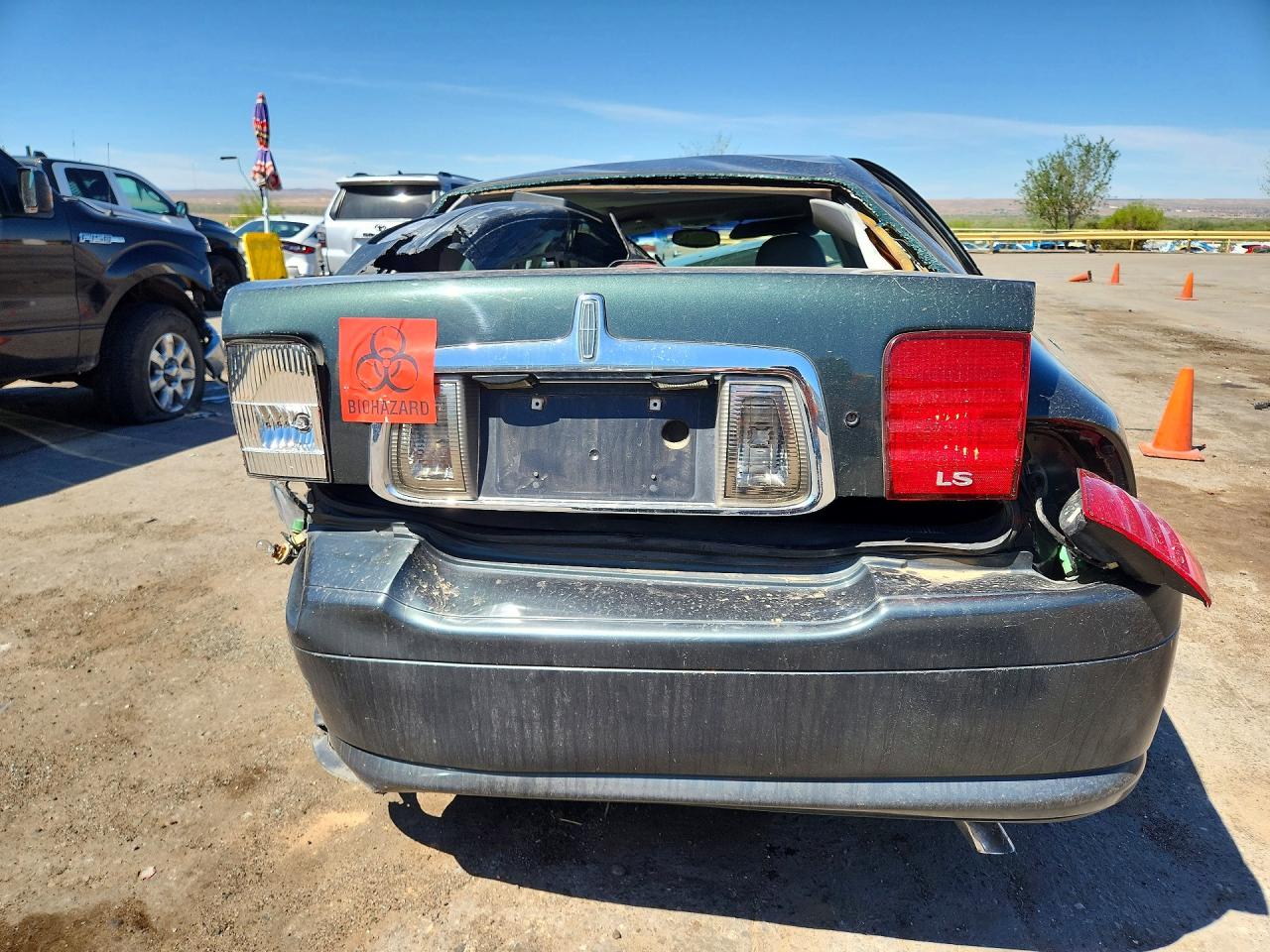 2000 Lincoln Ls Green vin: 1LNHM87A3YY822515