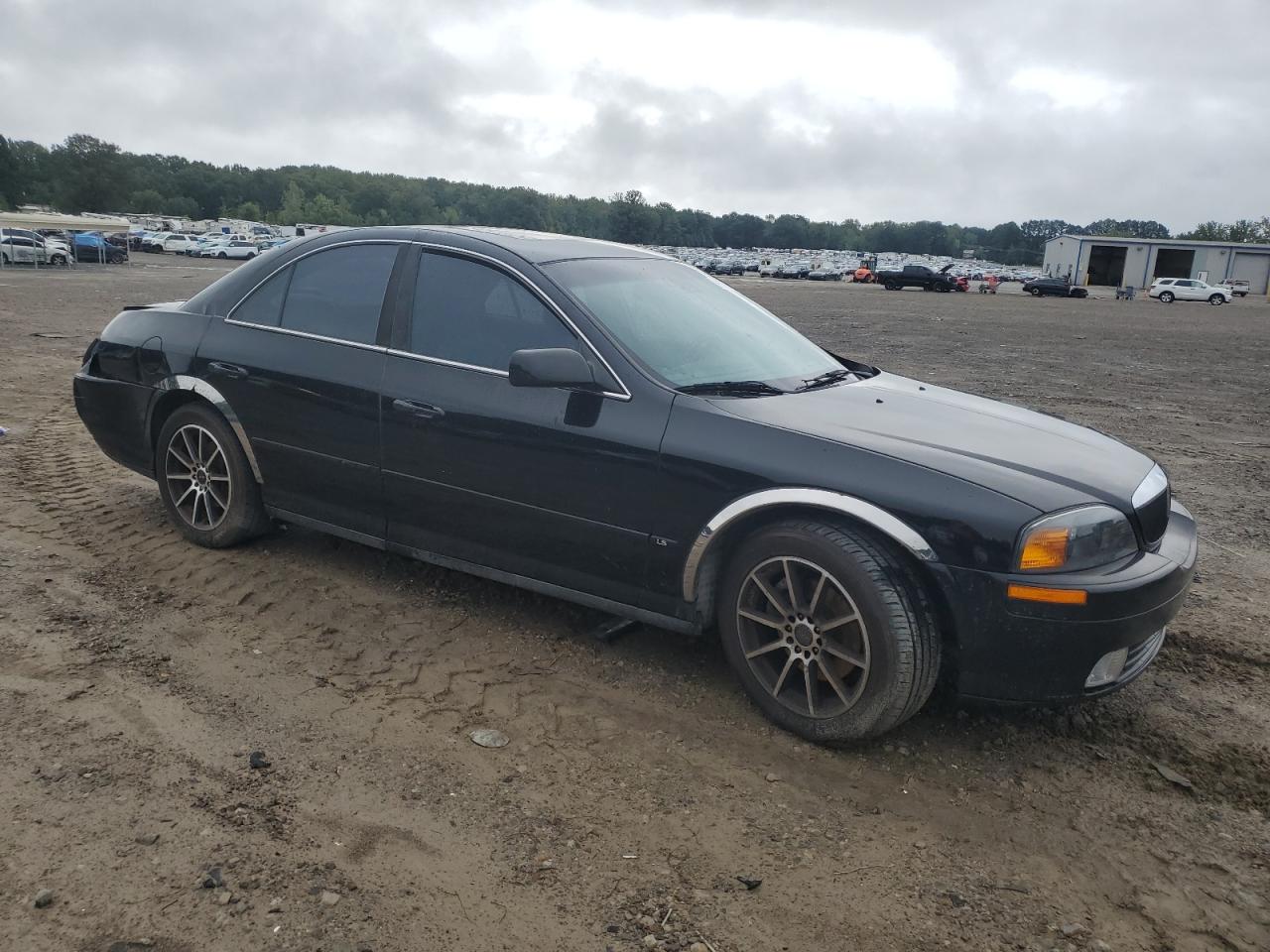 2001 Lincoln Ls Черный vin: 1LNHM87A41Y603505