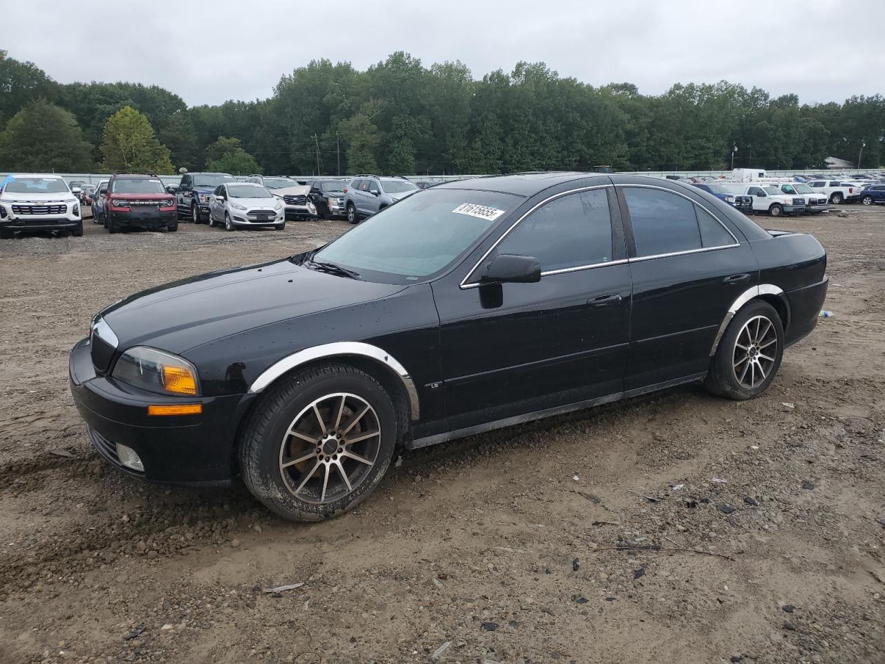 2001 Lincoln Ls Black vin: 1LNHM87A41Y603505