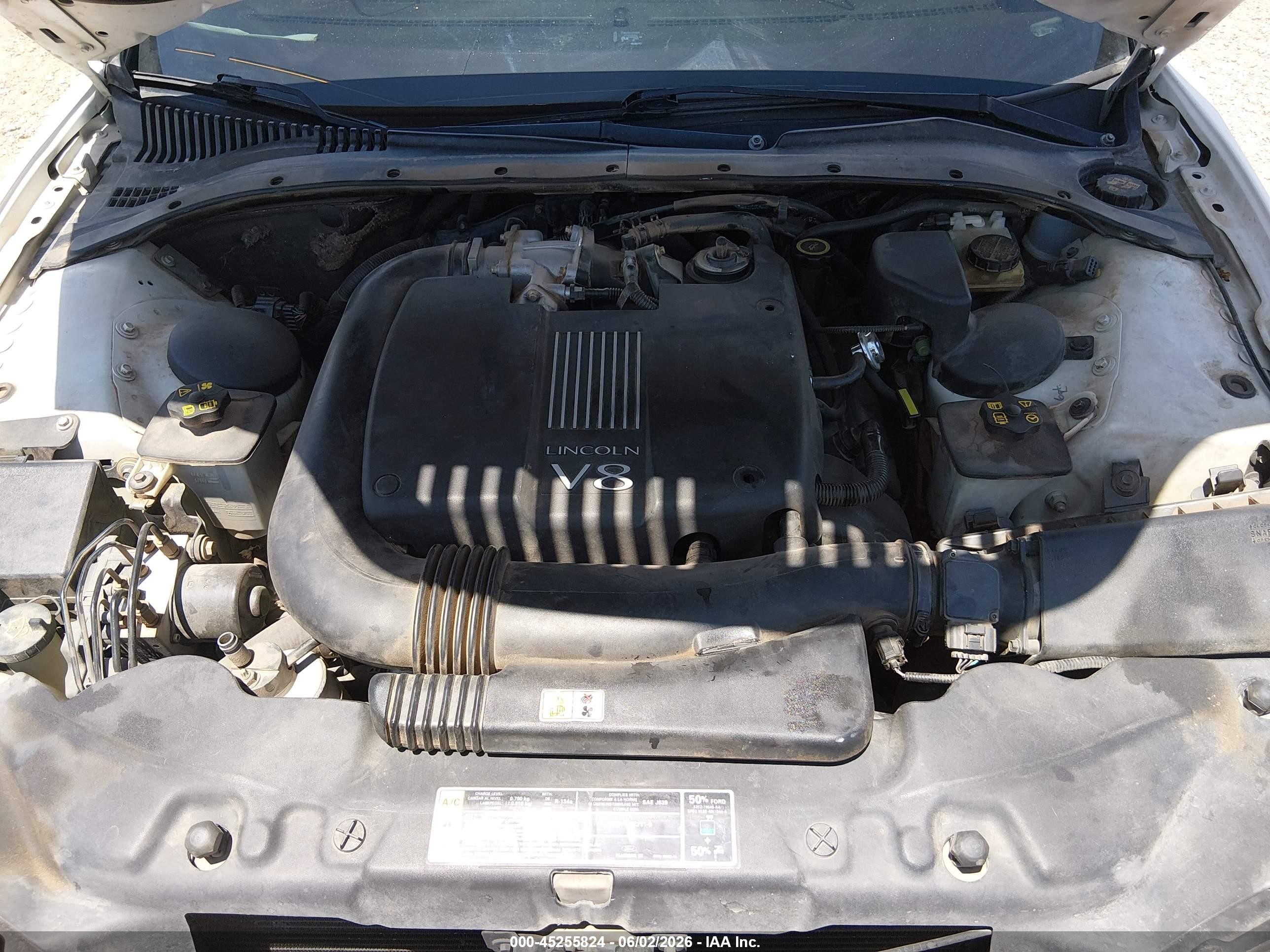 2001 Lincoln Ls V8 Auto White vin: 1LNHM87A41Y605030